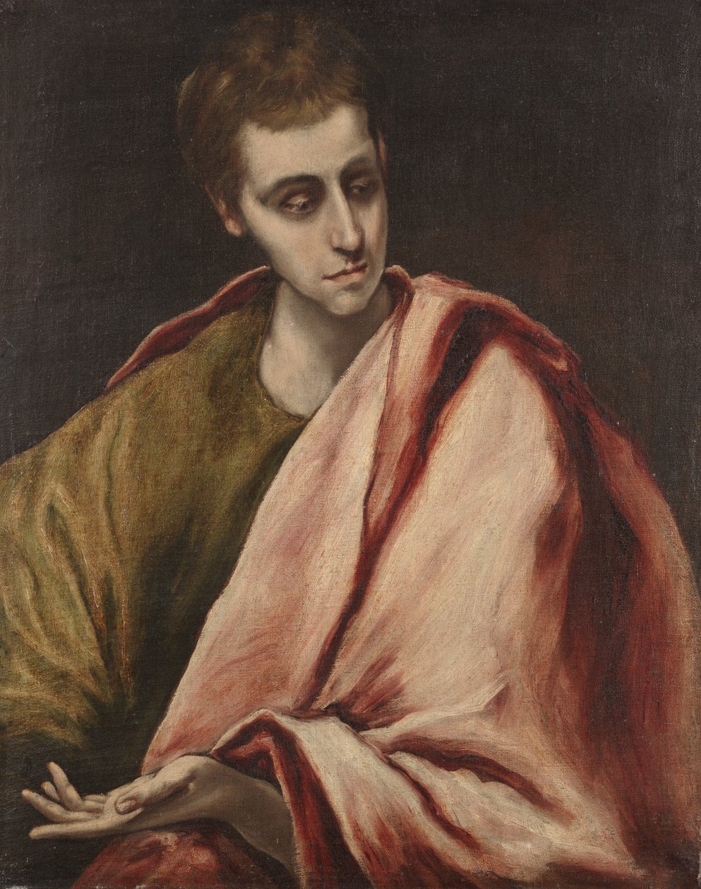 St John av El Domenico (after) Greco