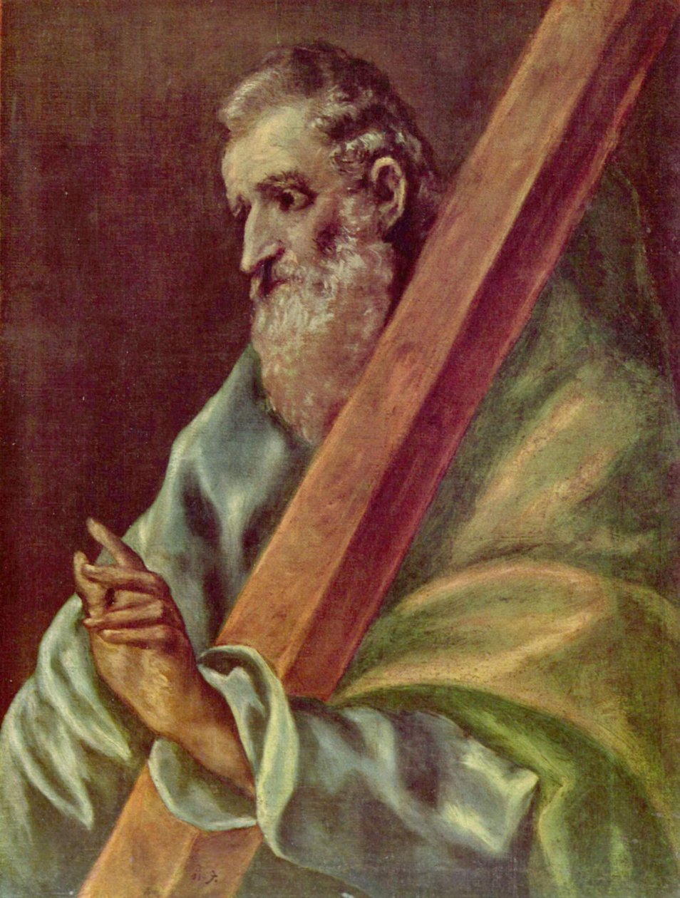 Aposteln St Andrew av El Greco