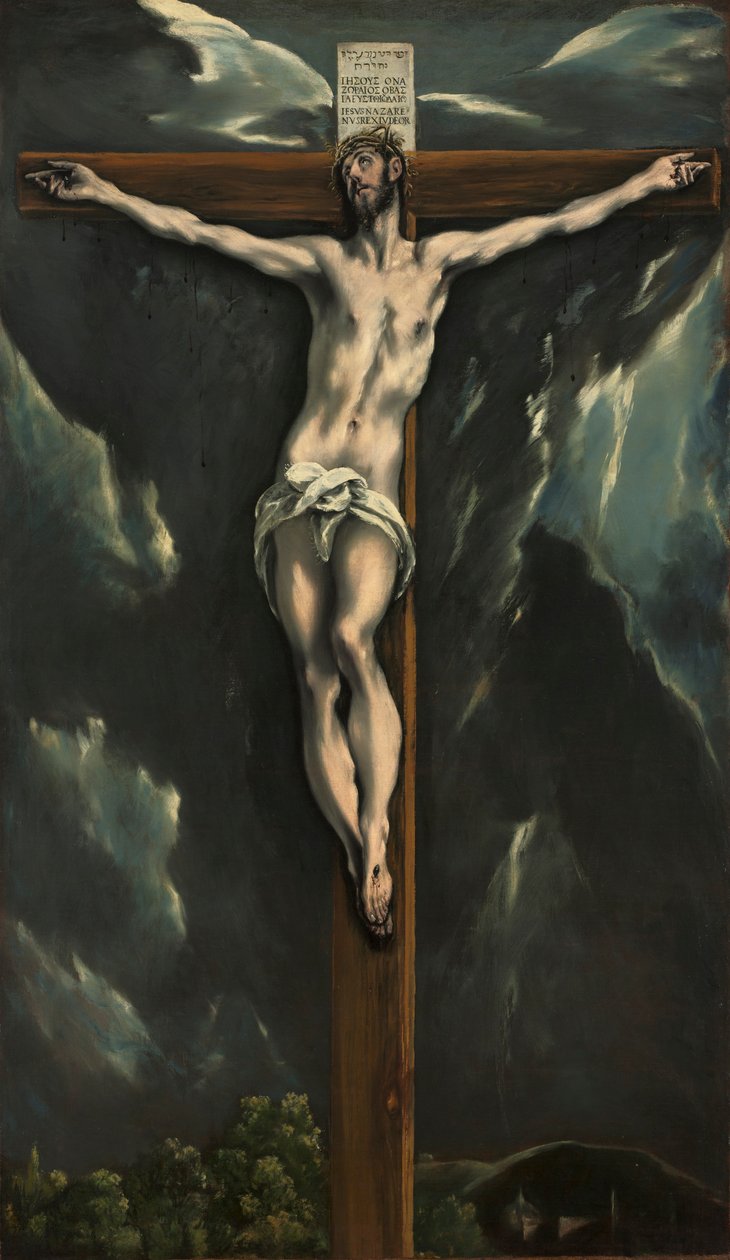 Kristus på korset, ca. 1600-1610. av El Greco