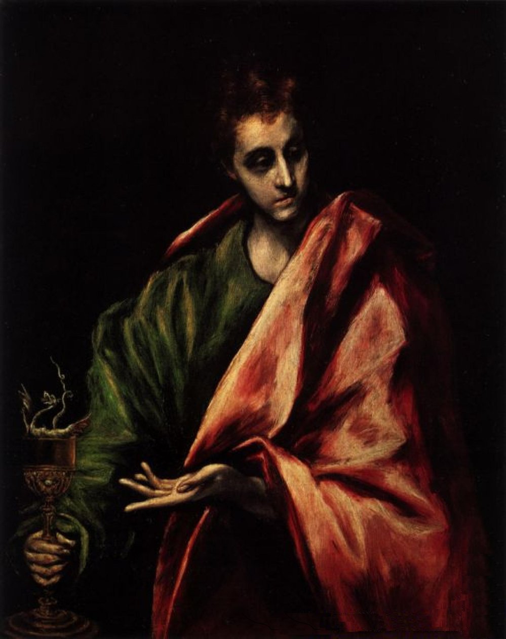 Johannes Evangelisten av El Greco