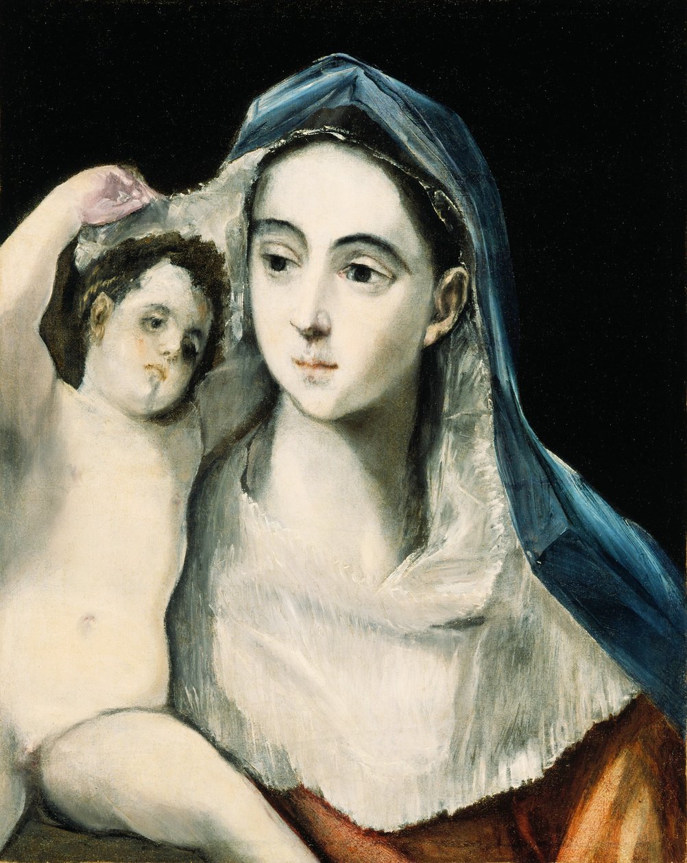 Madonna med barn av El Greco