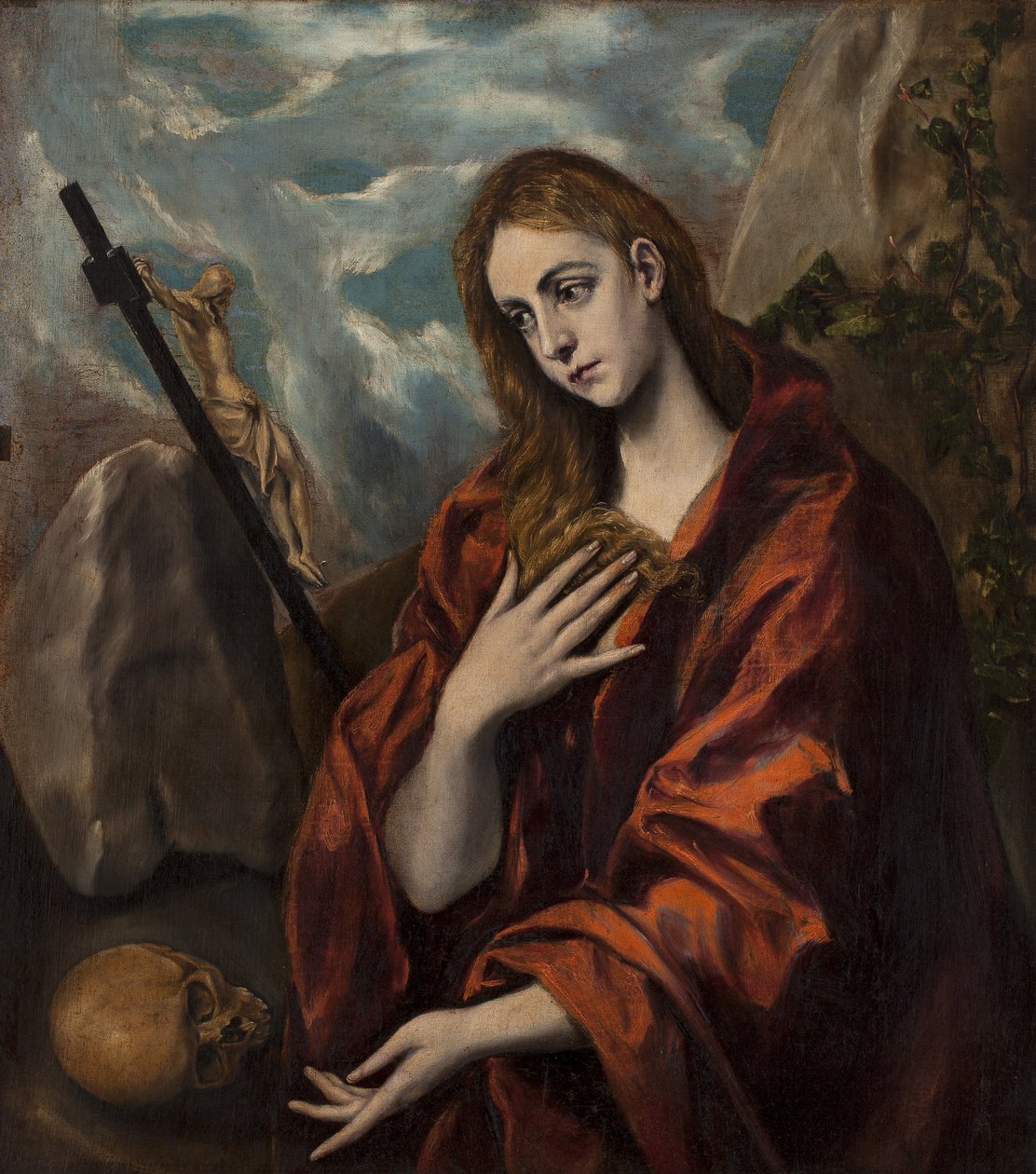 Ångerfulla magdalena av El Greco