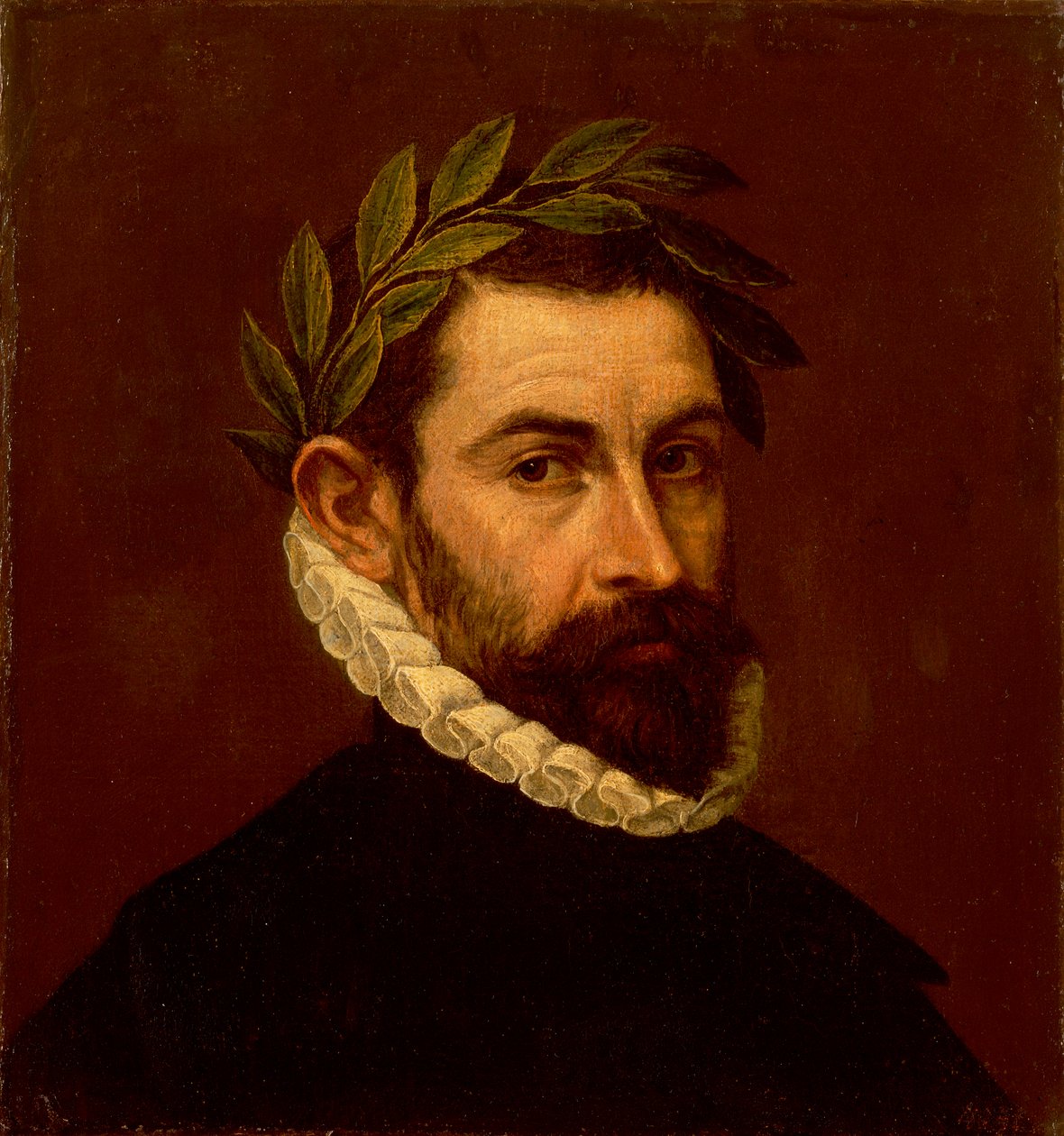 Porträtt av poeten Alonso de Ercilla av El Greco