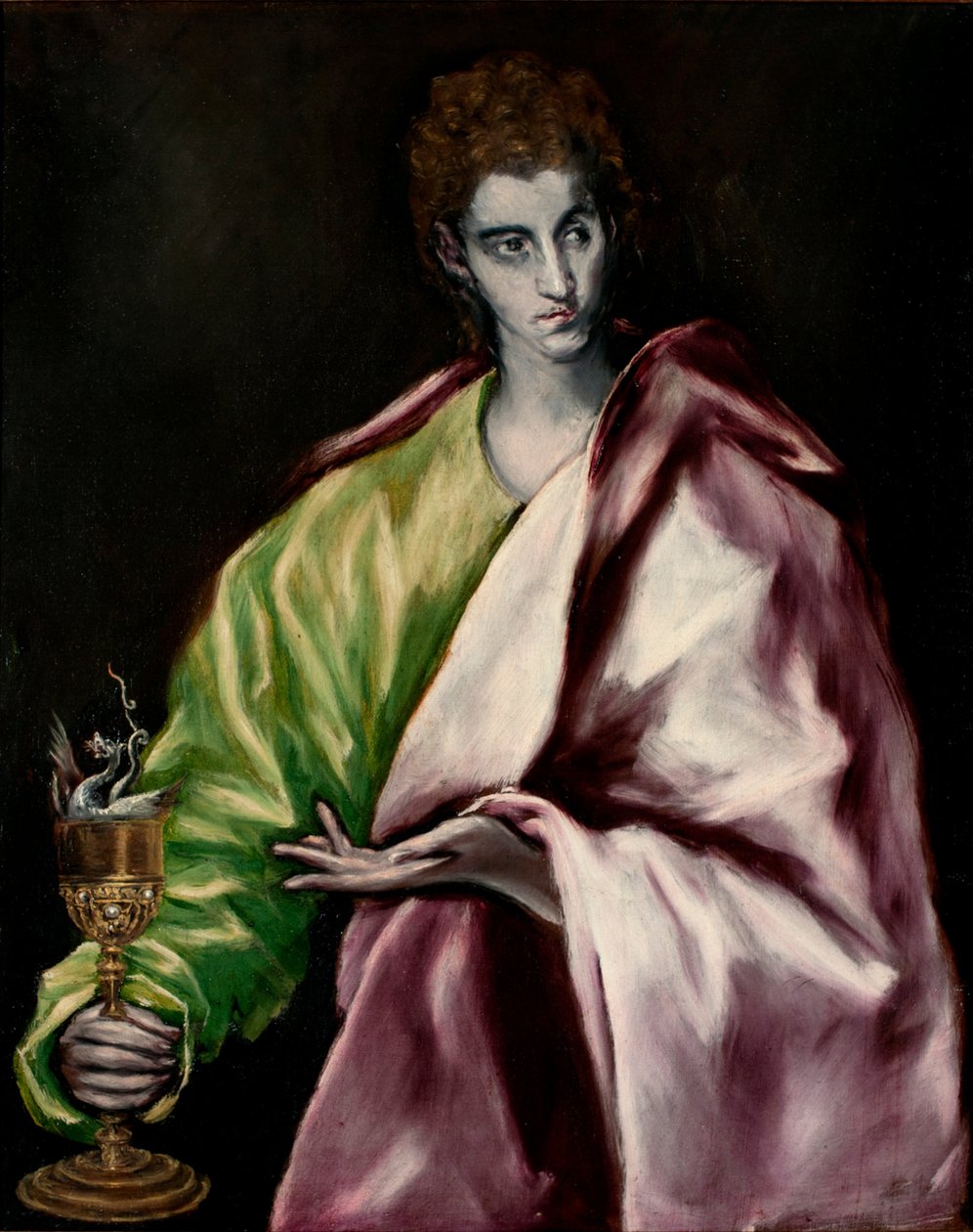 Sankt Johannes evangelisten av El Greco