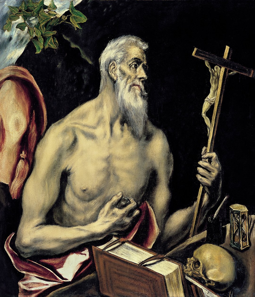St. Jerome av El Greco