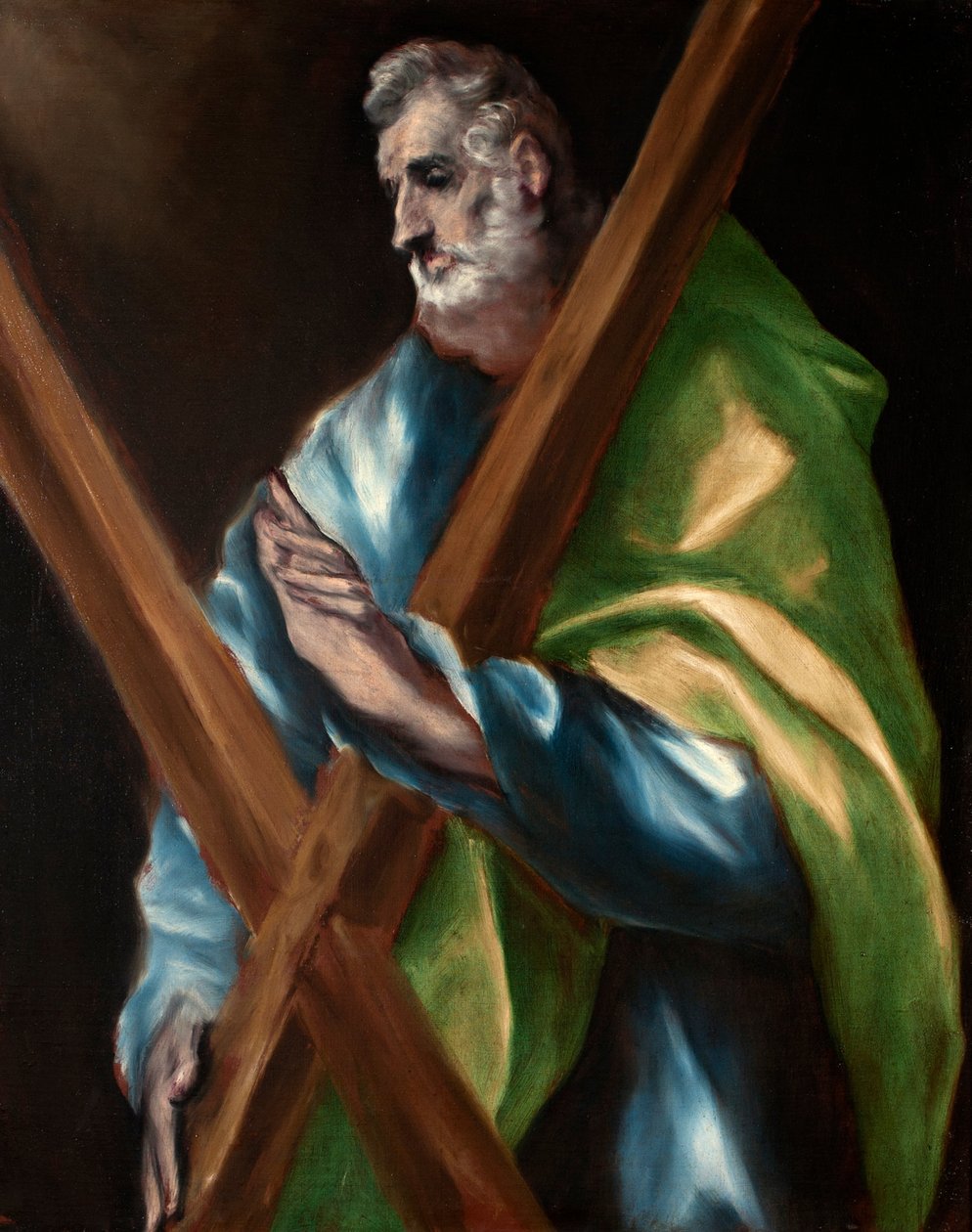 Spanska: San Andrés Apóstol Sankt Andreas av El Greco