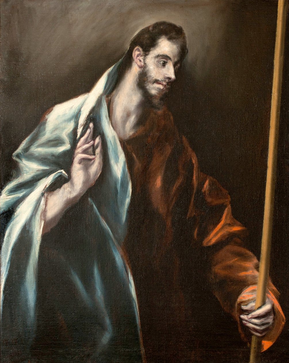 Spanska: Saint Thomas Apostle St Thomas av El Greco