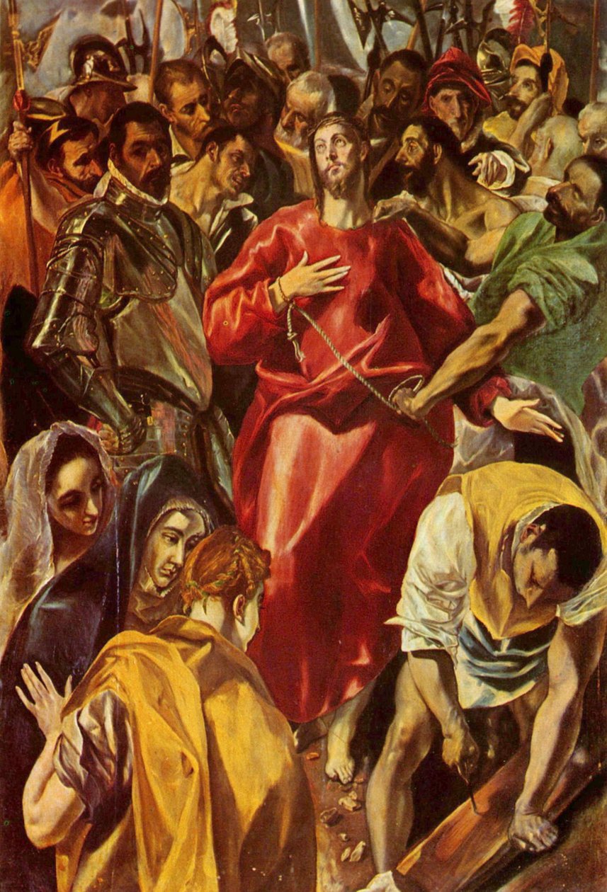 Kristi avklädning av El Greco