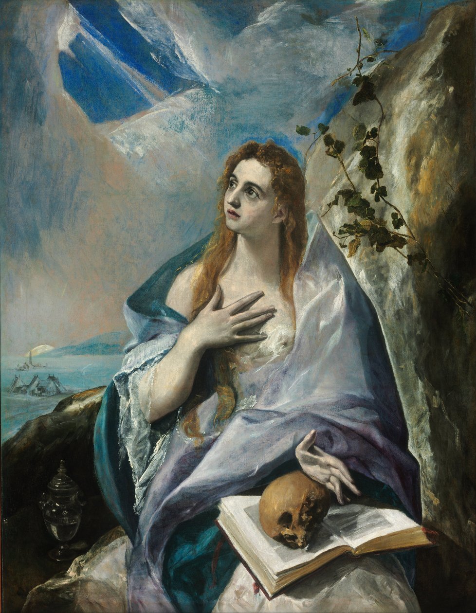 Den ångerfulla Maria Magdalena av El Greco