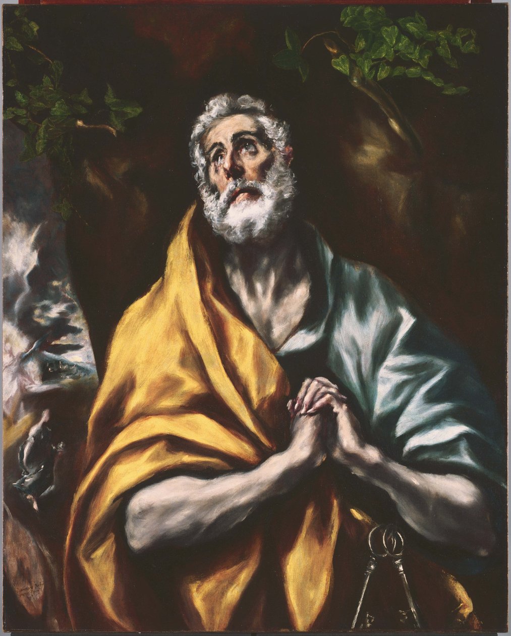 Den ångerfulle S:t Peter av El Greco