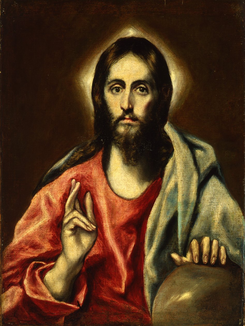 Frälsaren av El Greco