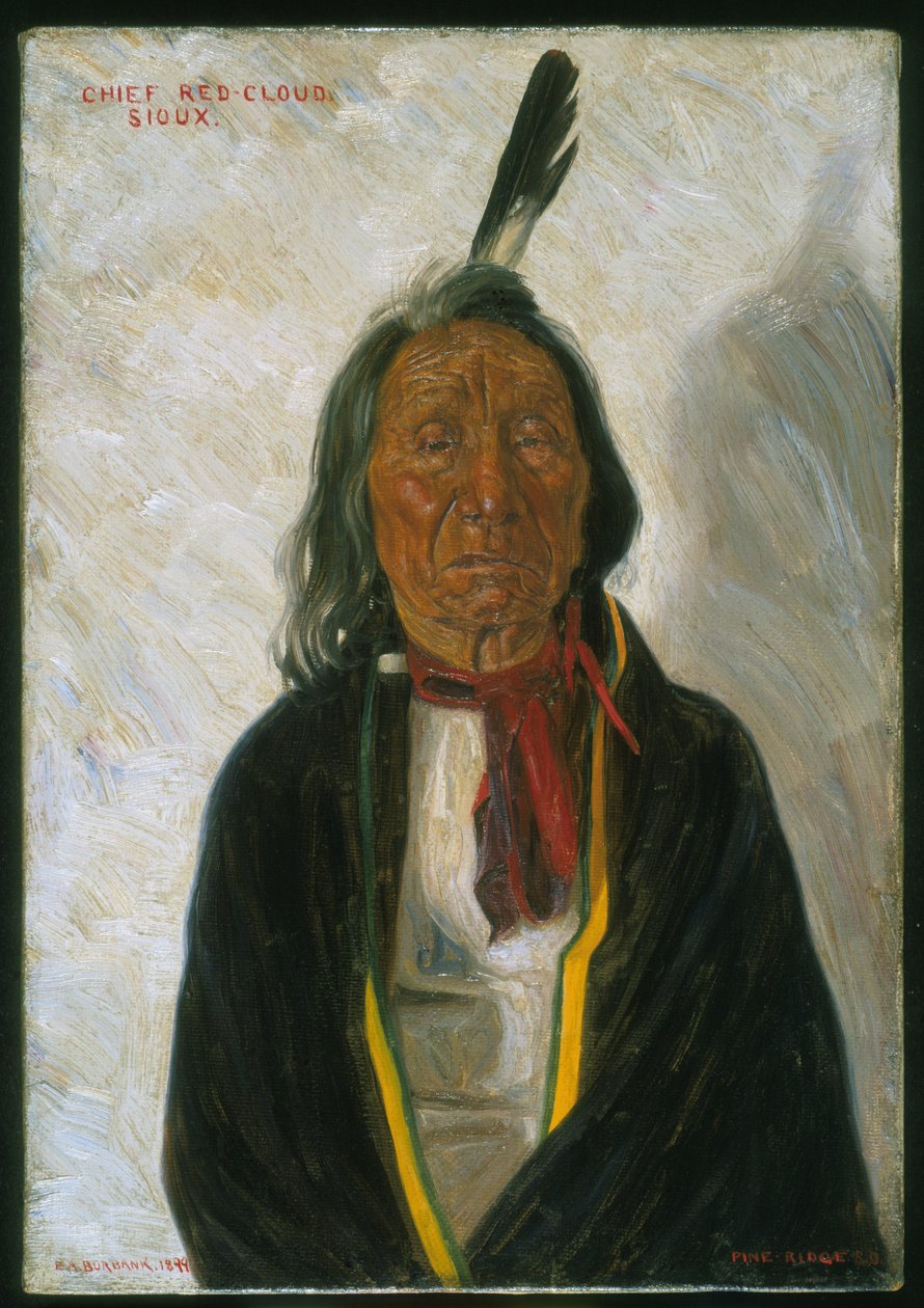 Chief Red Cloud av Elbridge Ayer Burbank