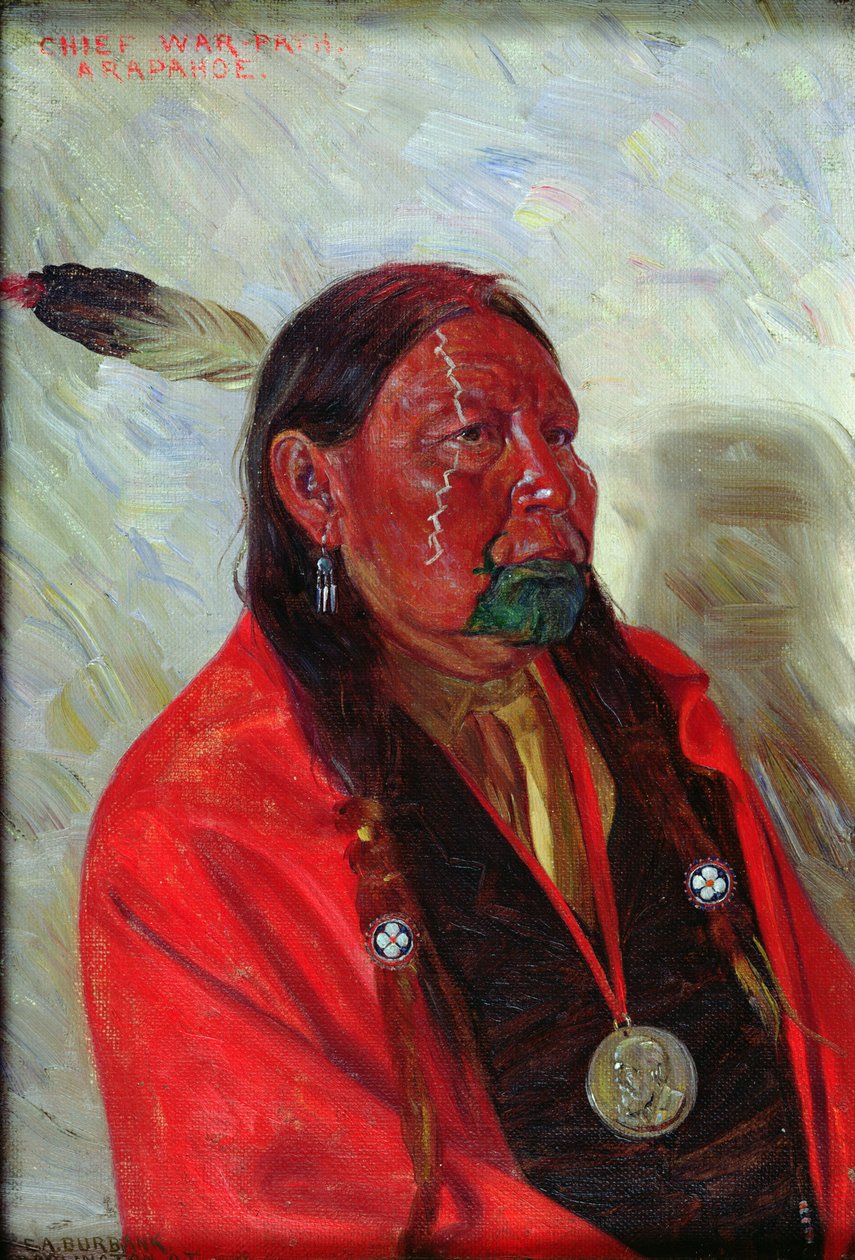 Chief War Path av Elbridge Ayer Burbank