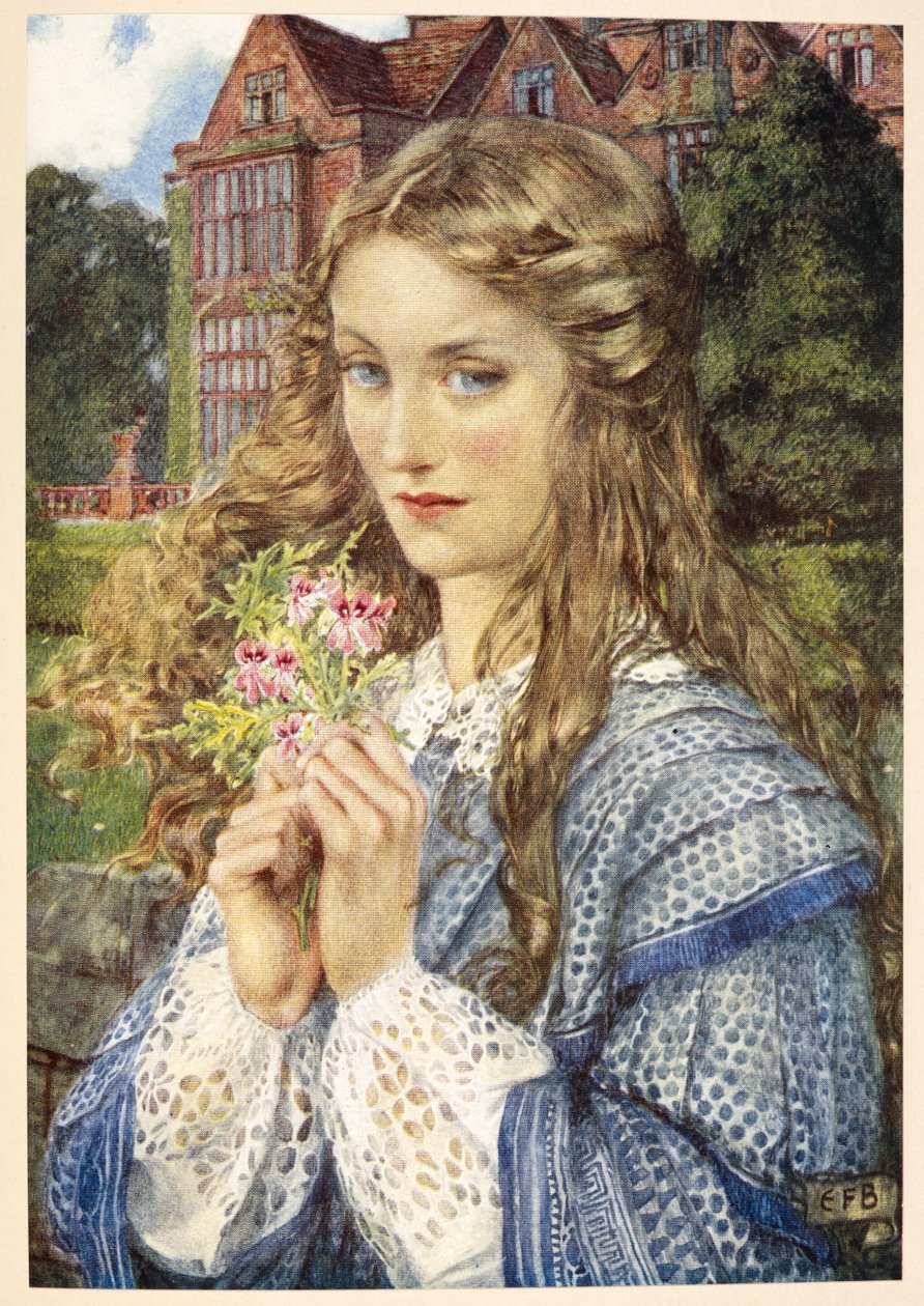 Evelyn Hope. av Eleanor Fortescue Brickdale