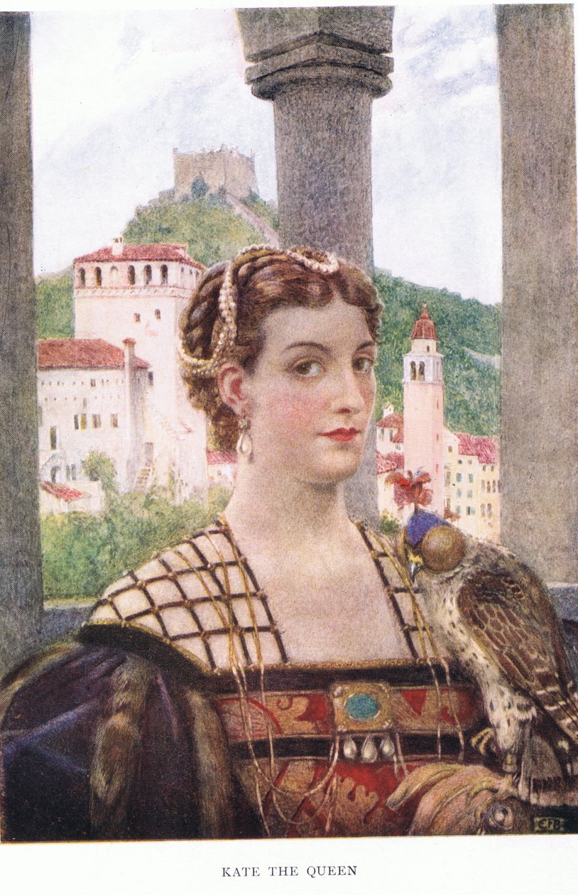 Drottningen Kate av Eleanor Fortescue Brickdale