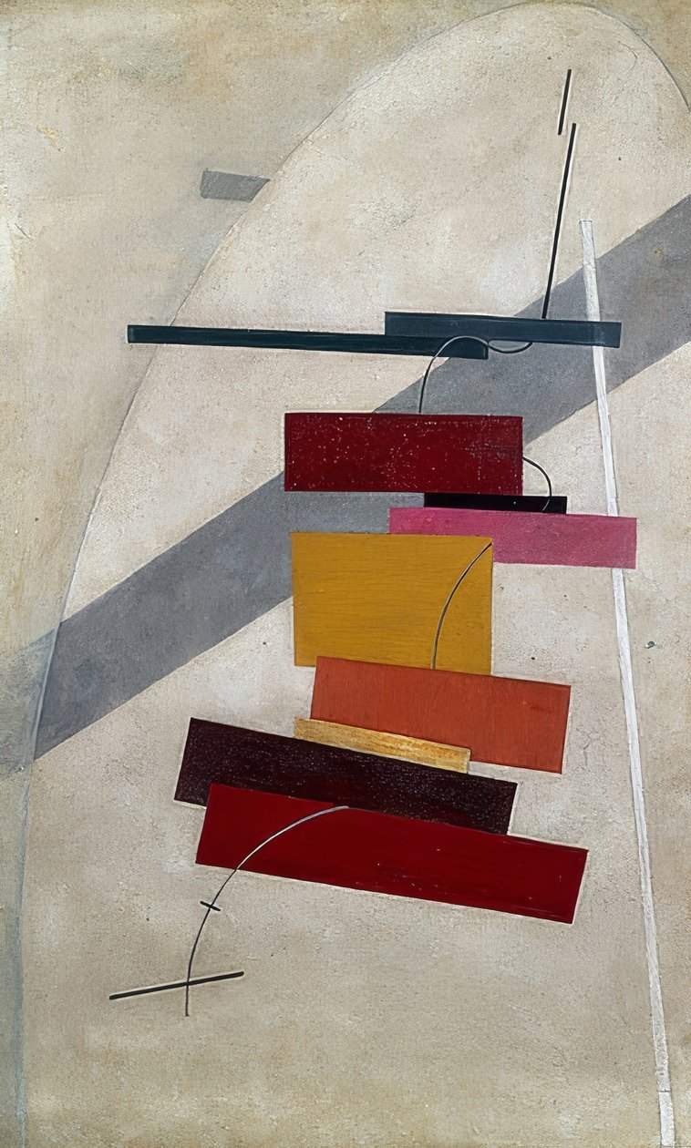 Sammansättning. Omkring 1919-20 av Eliezer Markowich Lissitzky