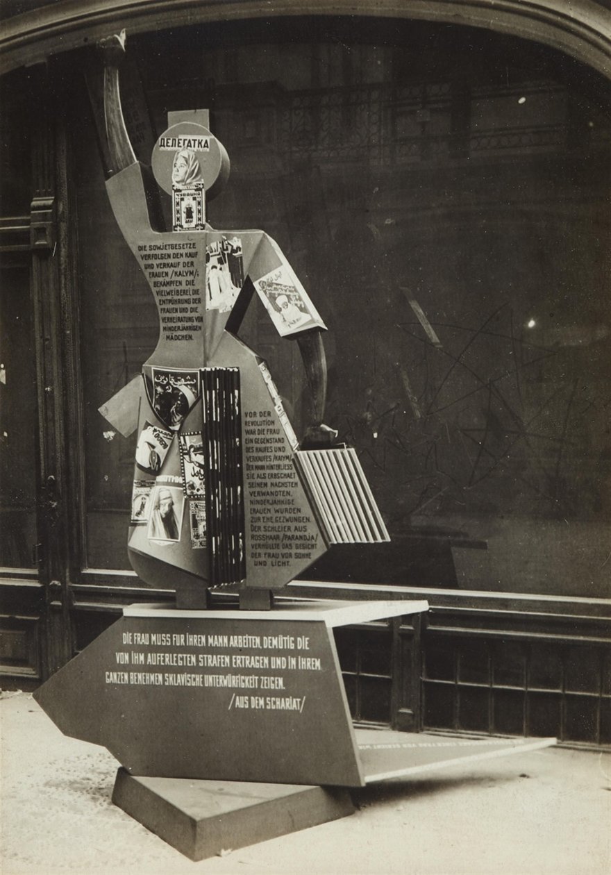 Kvinnan och pressen, 1928. av Eliezer Markowich Lissitzky