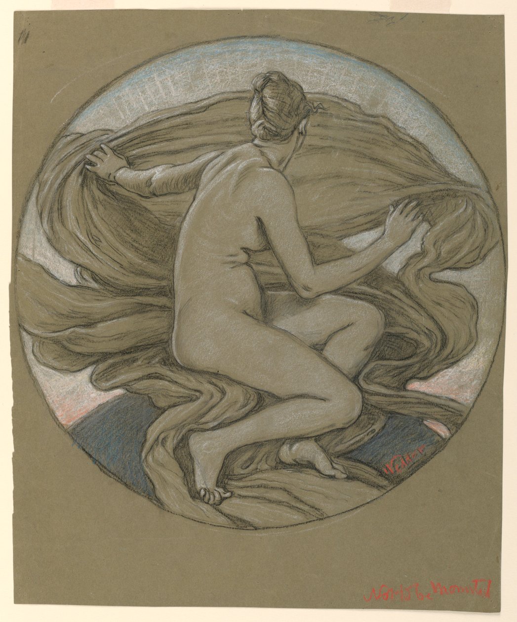 Morgonstånd av Elihu Vedder