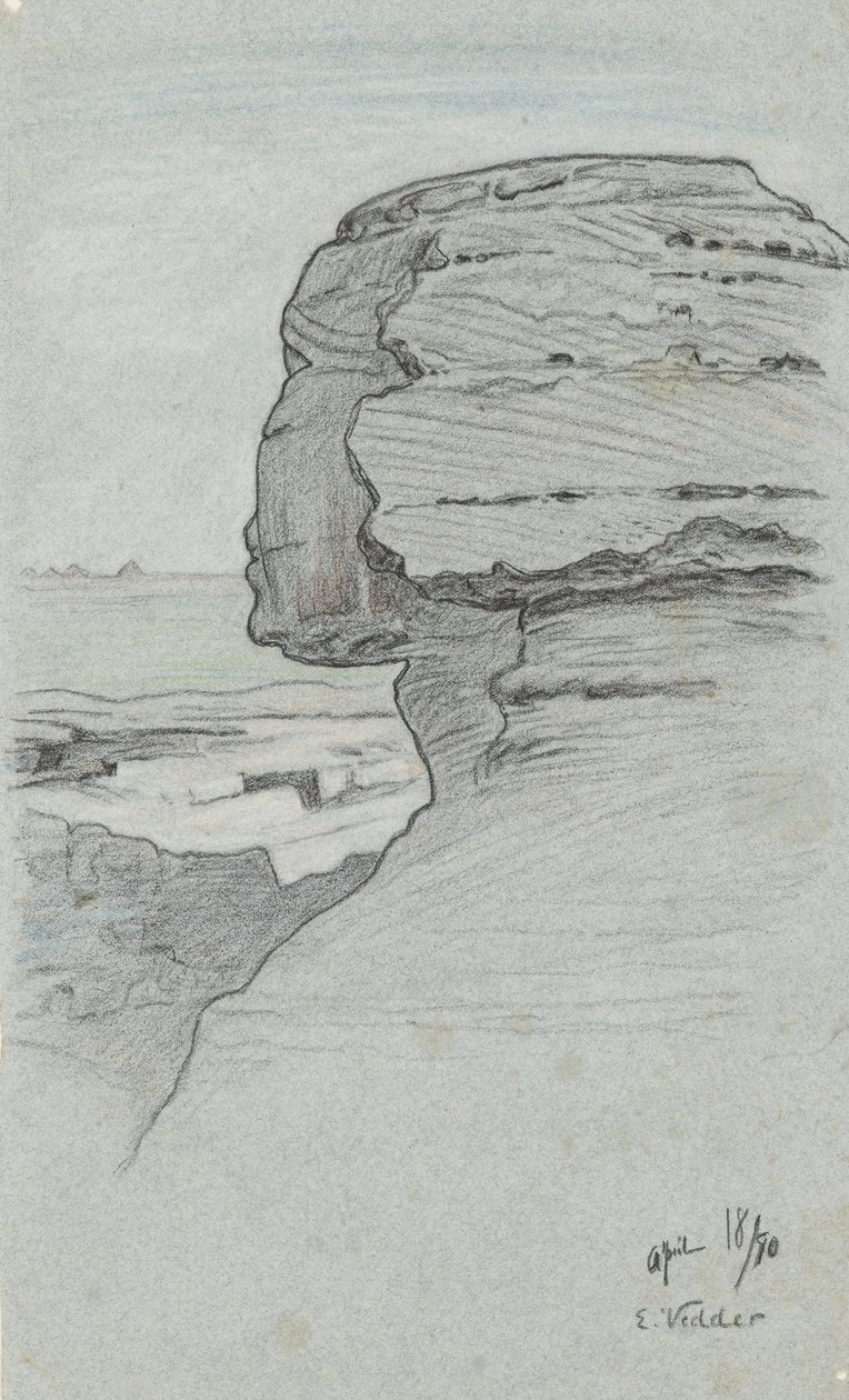 Sfinxen, Egypten av Elihu Vedder