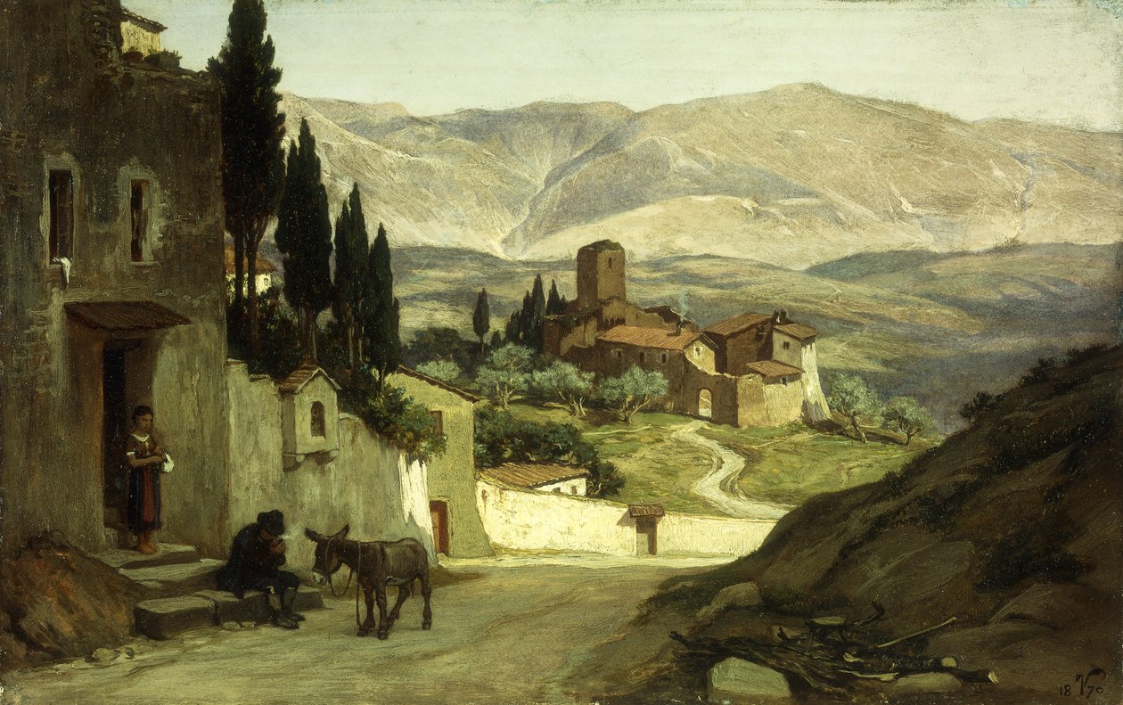 Nära Pergia, 1870 av Elihu Vedder