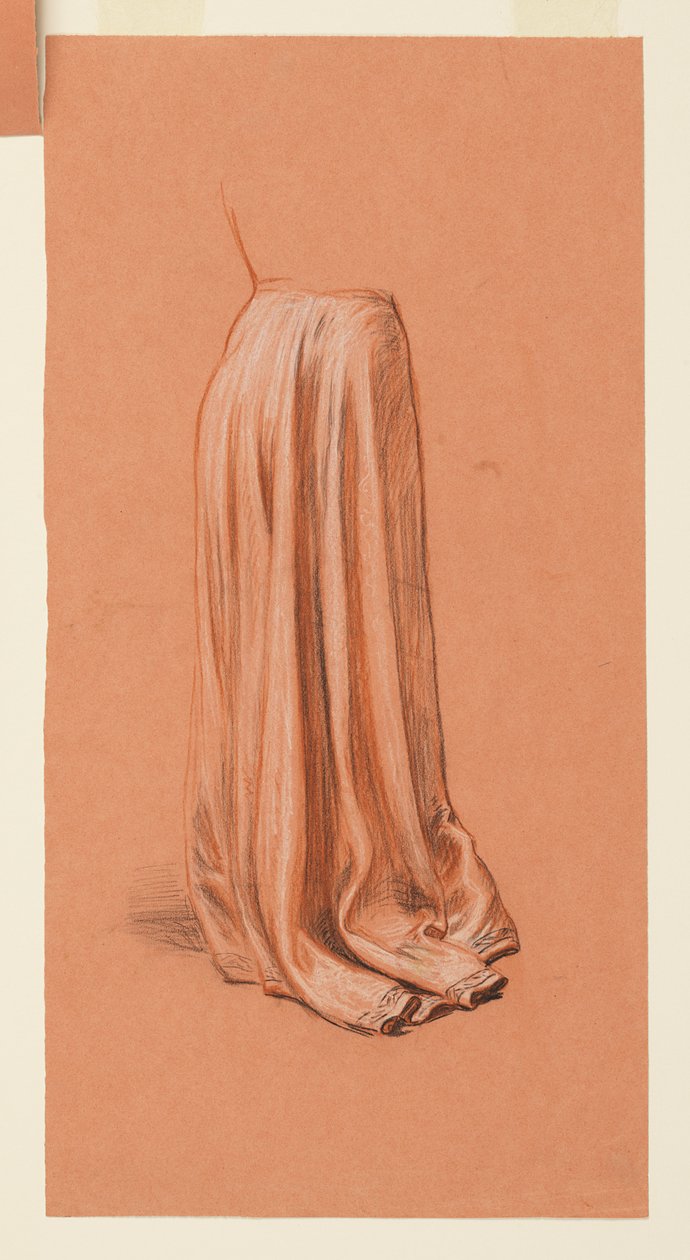 Studie för "Bröllopsprocessen" av Elihu Vedder