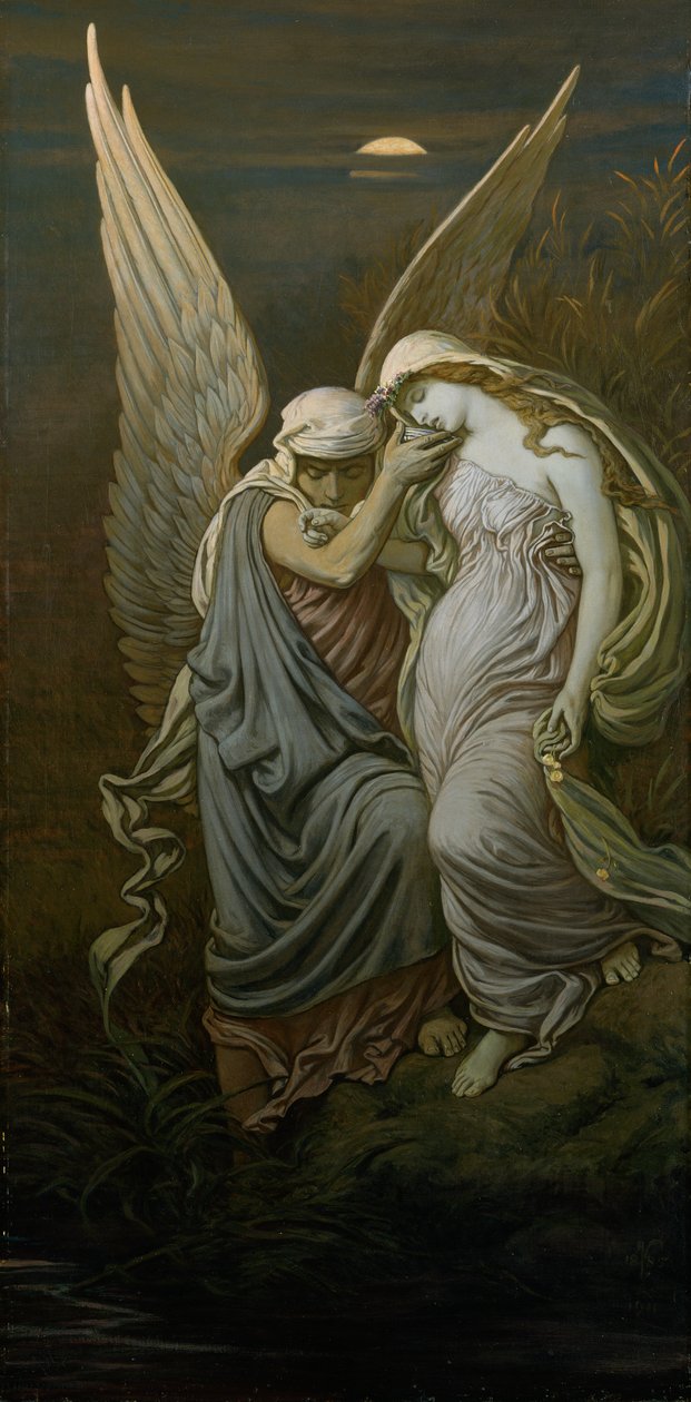 Dödens bägare, 1885 och 1911. av Elihu Vedder