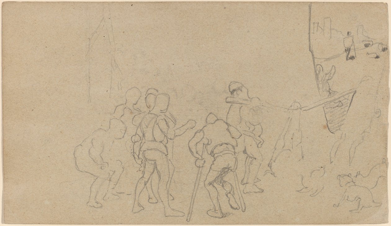 Byscen av Elihu Vedder