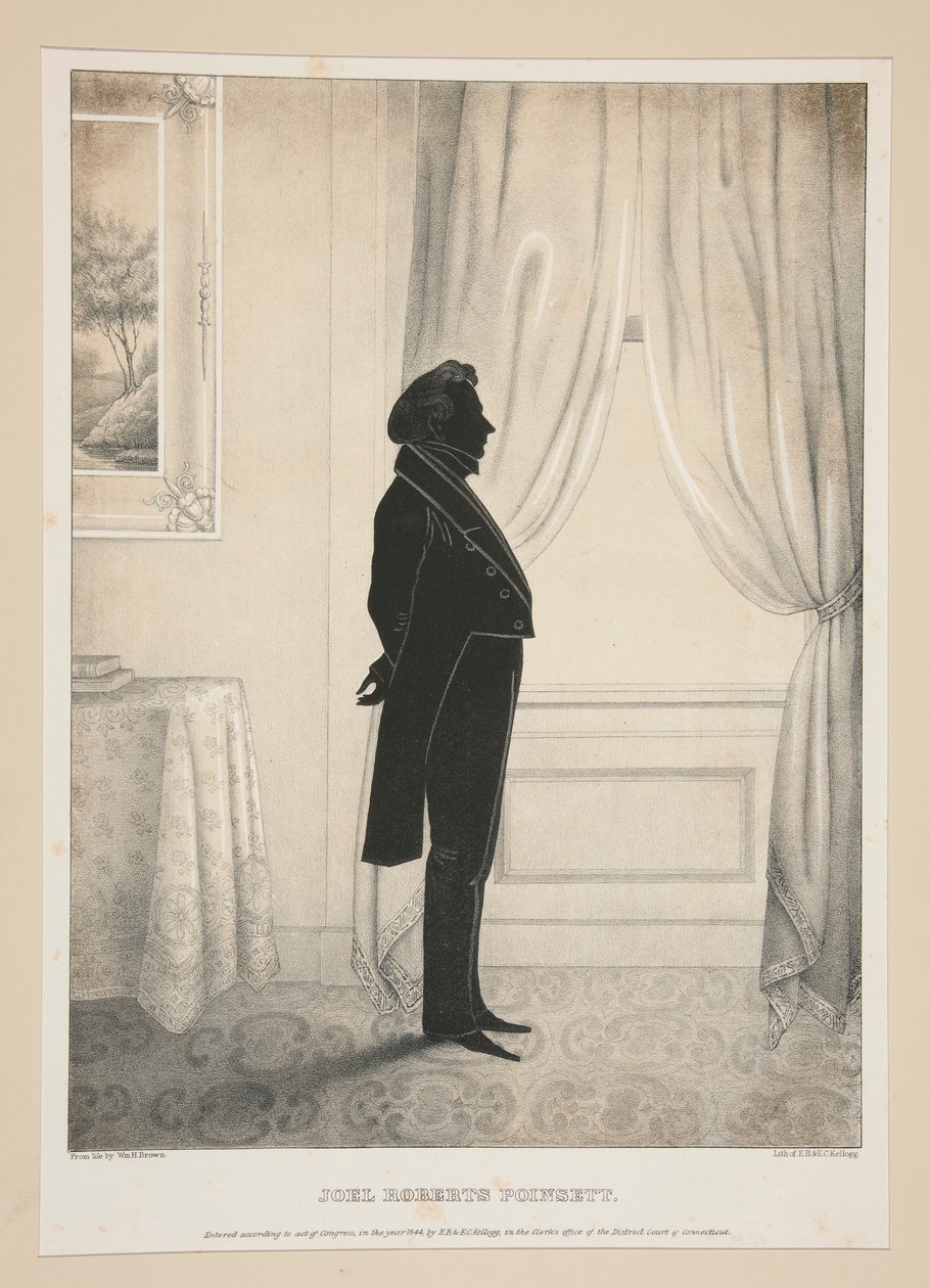 Joel Roberts Poinsett av Elijah C. Kellogg