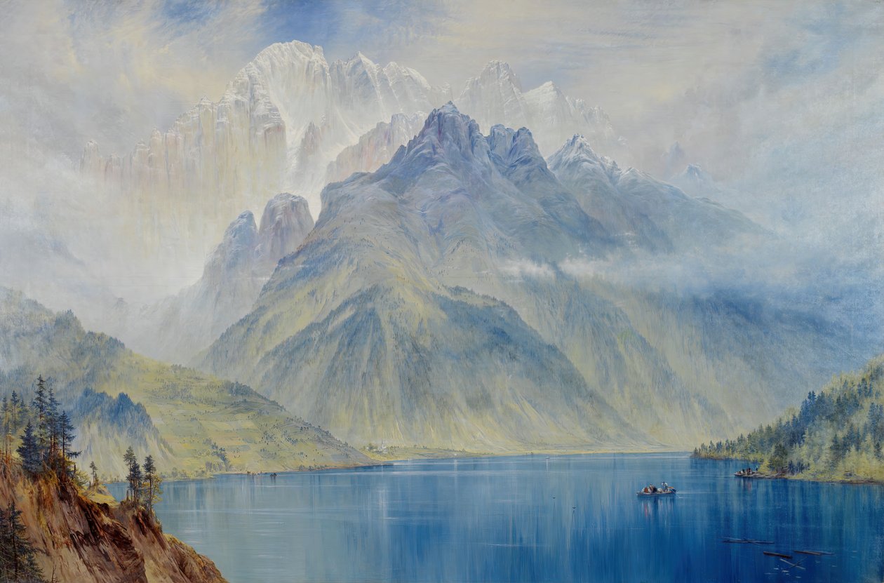 Mt Civetta, 1867. av Elijah Walton