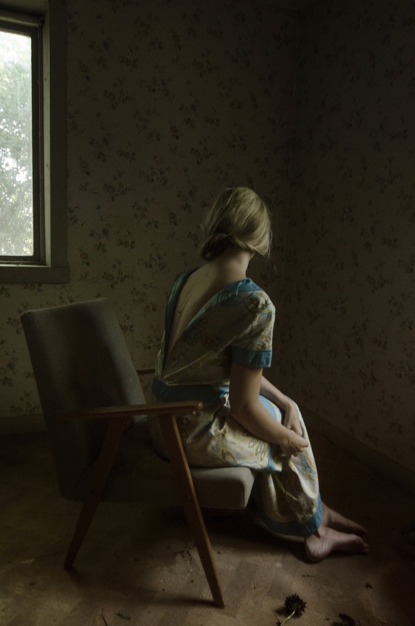Sadness, 2014 (screentryck) av Elinleticia Högabo