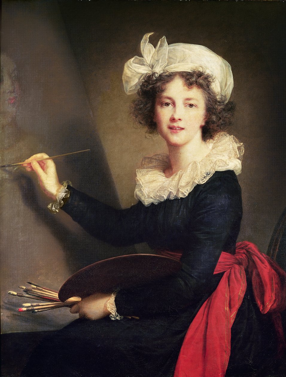 Självporträtt, 1790 av Elisabeth Louise Vigee Lebrun