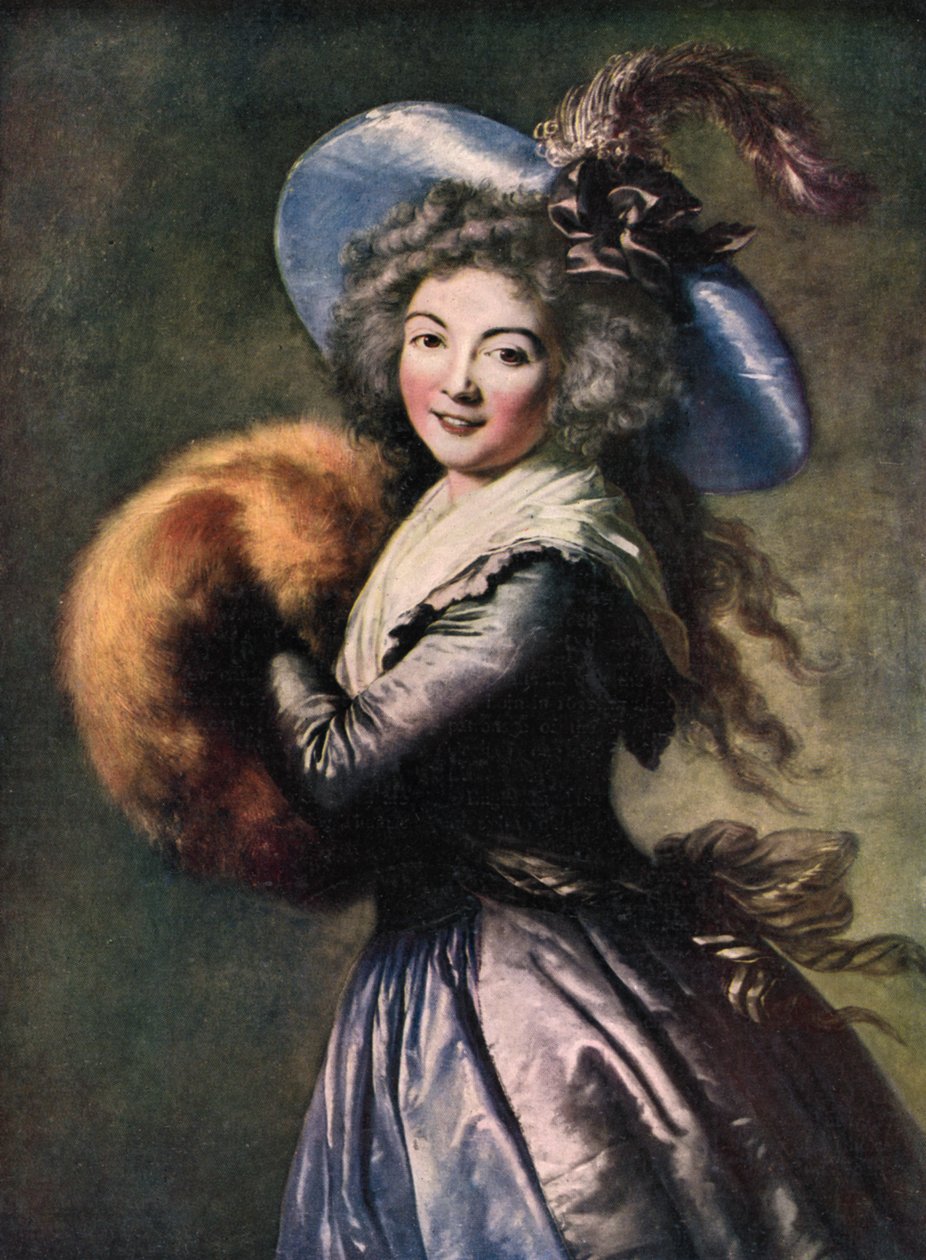 Madame Mole-Reymond, 1786 1910. av Elisabeth Louise Vigee Lebrun