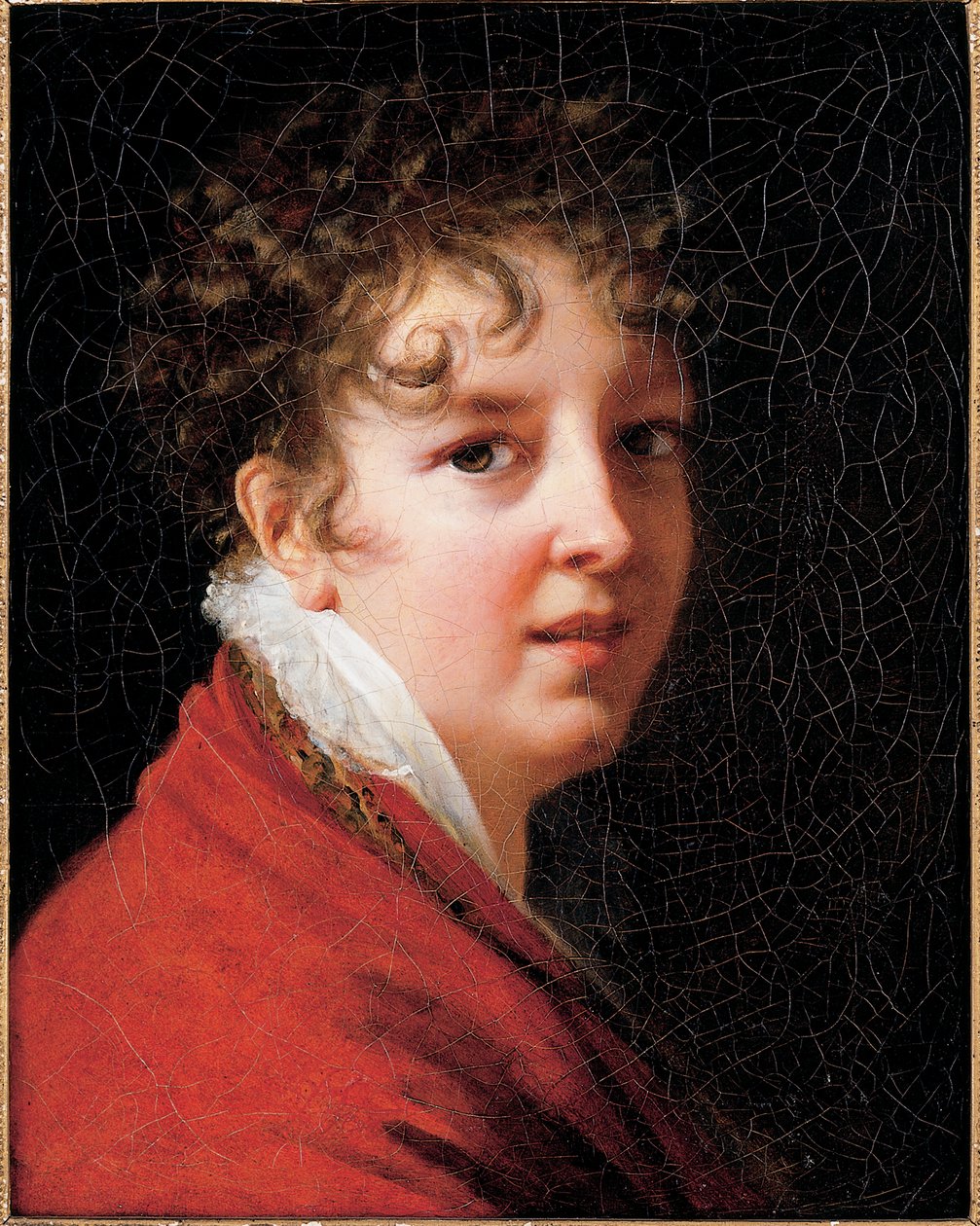 Porträtt av konstnären av Elisabeth Louise Vigee Lebrun