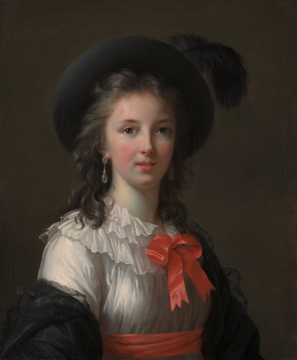 Självporträtt av Elisabeth Louise Vigee Lebrun