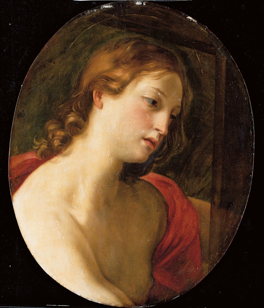 Sankt Johannes Döparen av Elisabetta Sirani