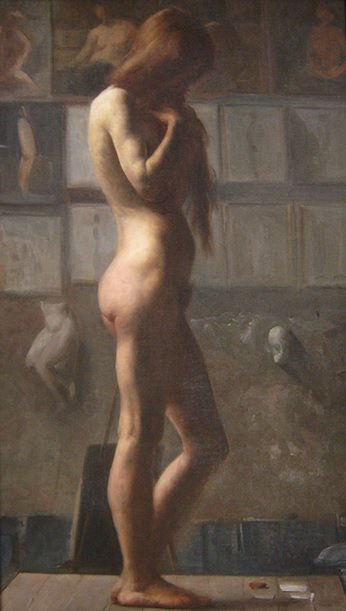 The model av Eliseu Visconti