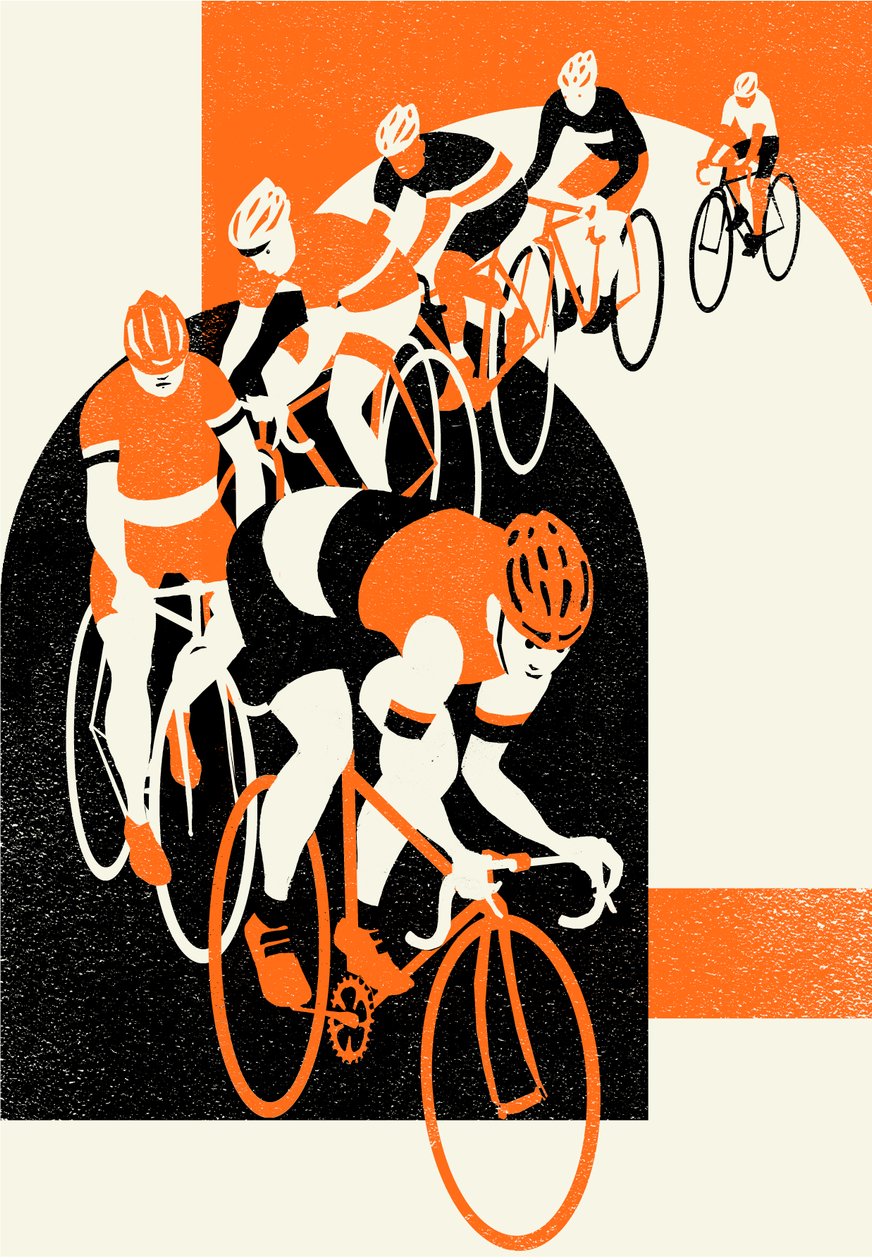 Stelvio, 2012 (screentryck) av Eliza Southwood