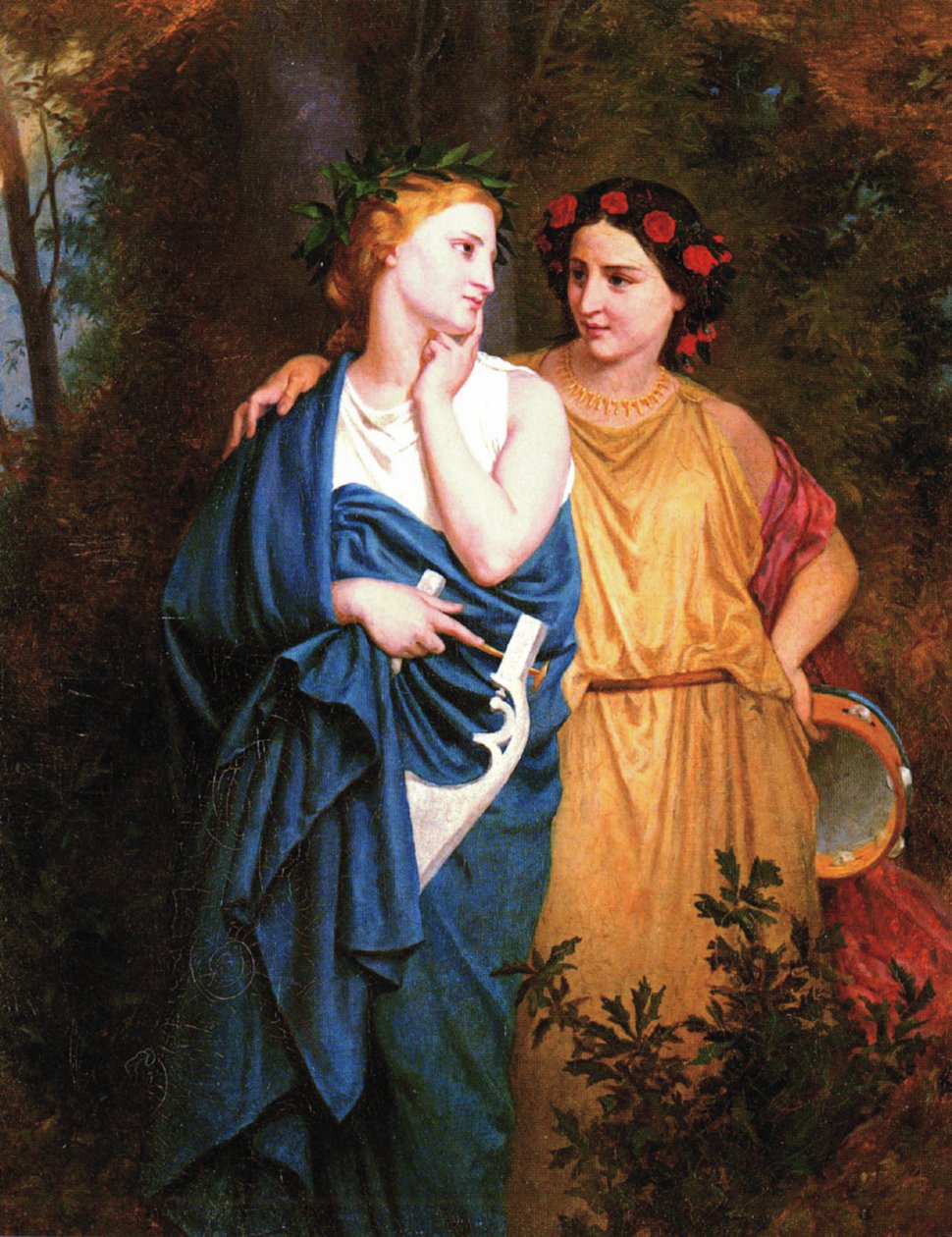 Philomena And Procne av Elizabeth Jane Gardner Bouguereau