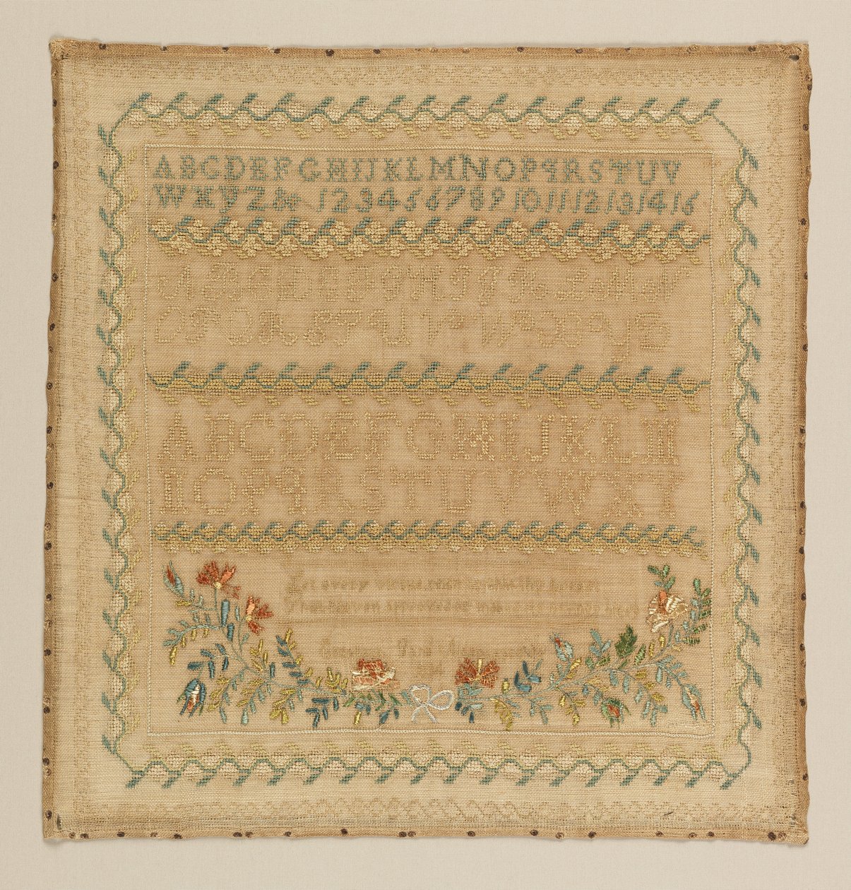 Provtagare av Elizabeth Jane Alden