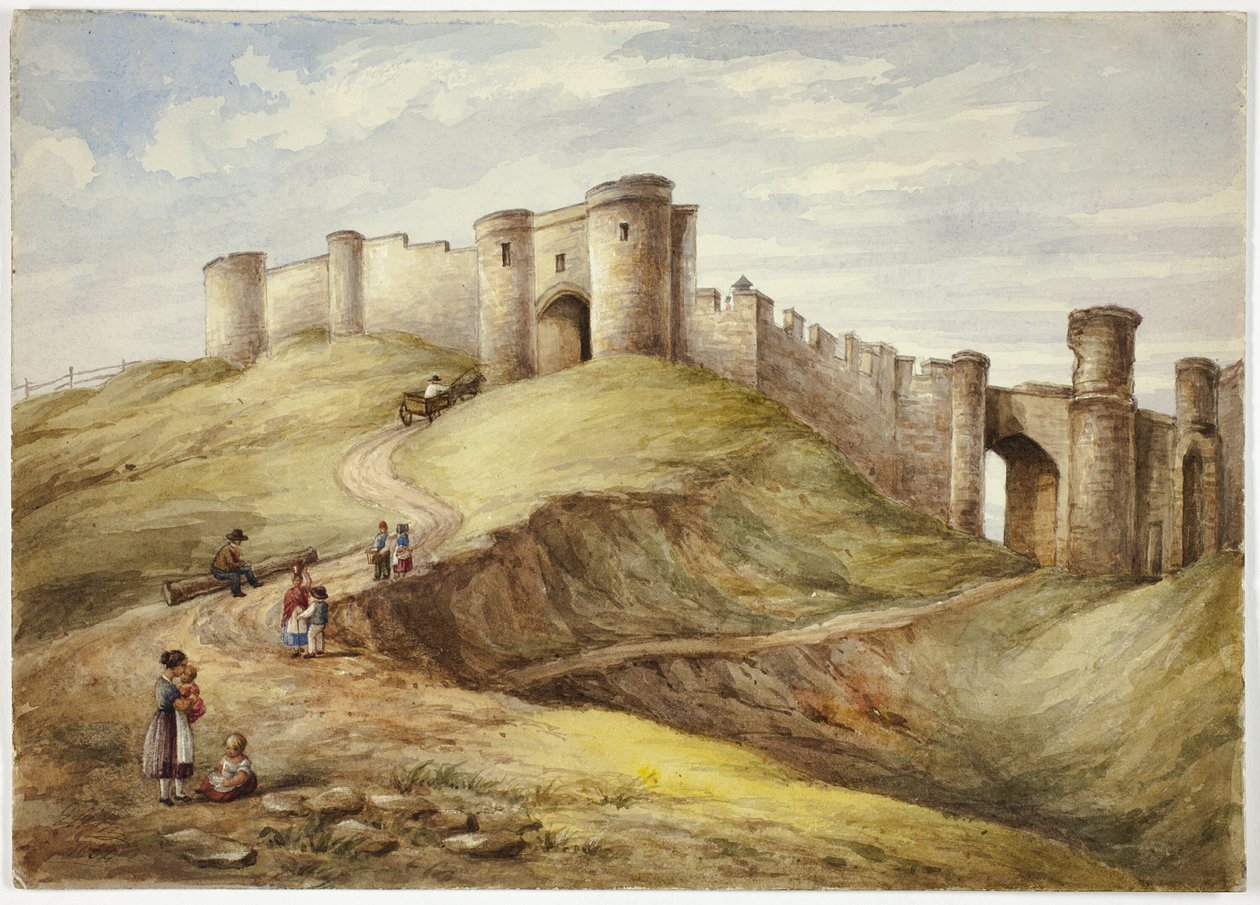 Scarborough Castle av Elizabeth Murray