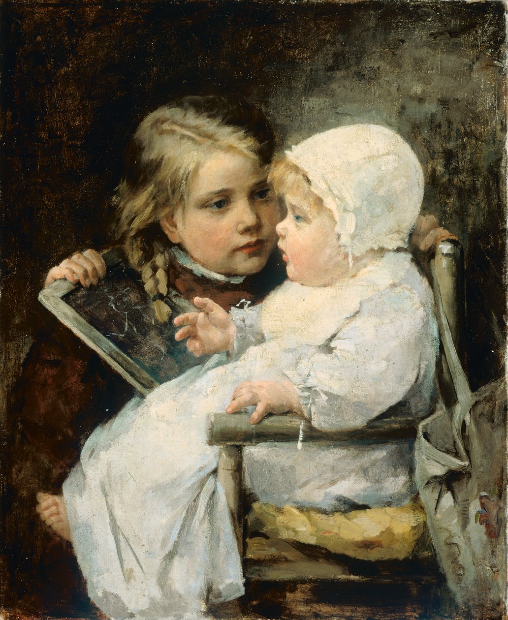 Den unge konstnären, 1885 av Ellen Kendall Baker
