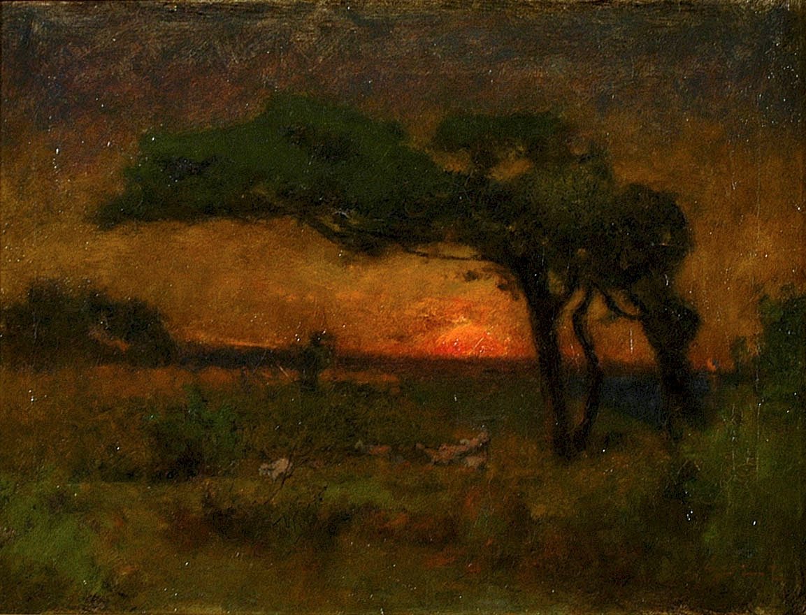 Evening Landscape av Elliot Daingerfield
