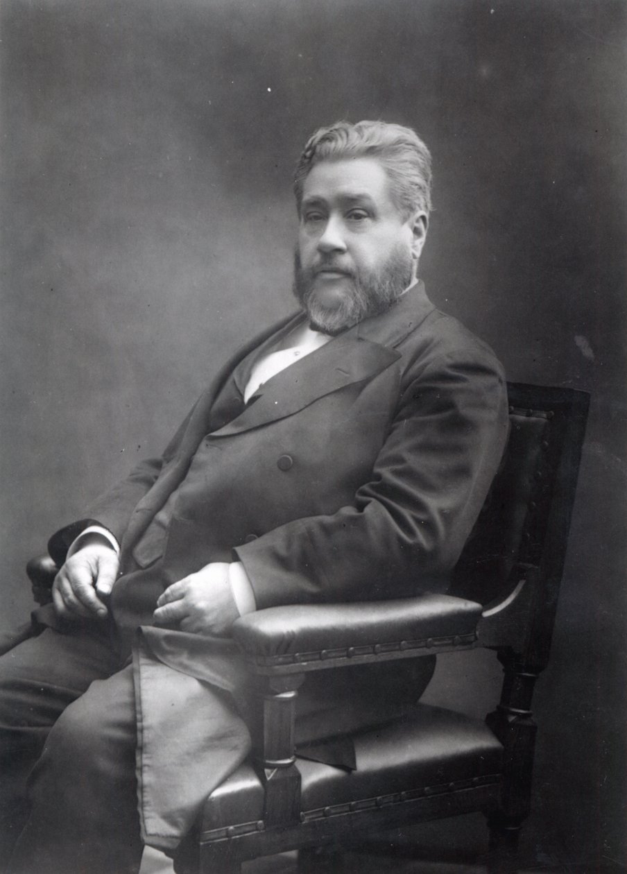 Pastor Charles Haddon Spurgeon av Elliott und Fry Studio