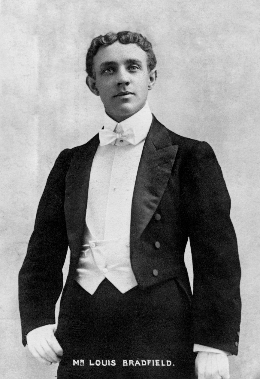 Louis Bradfield, 1903. av Ellis and Walery