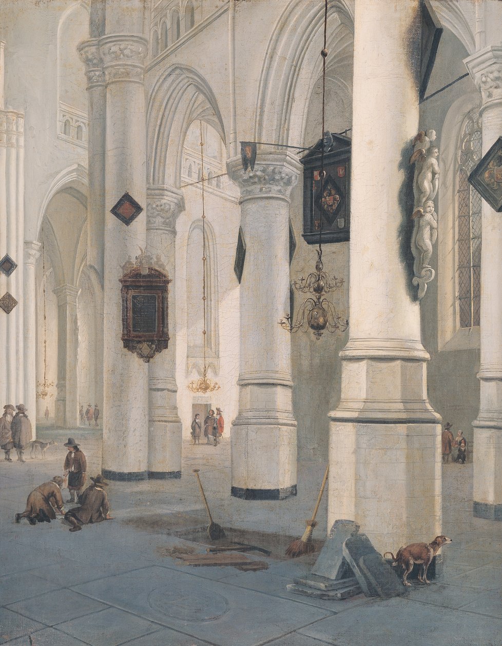 Kyrkans interiör av Emanuel de Witte