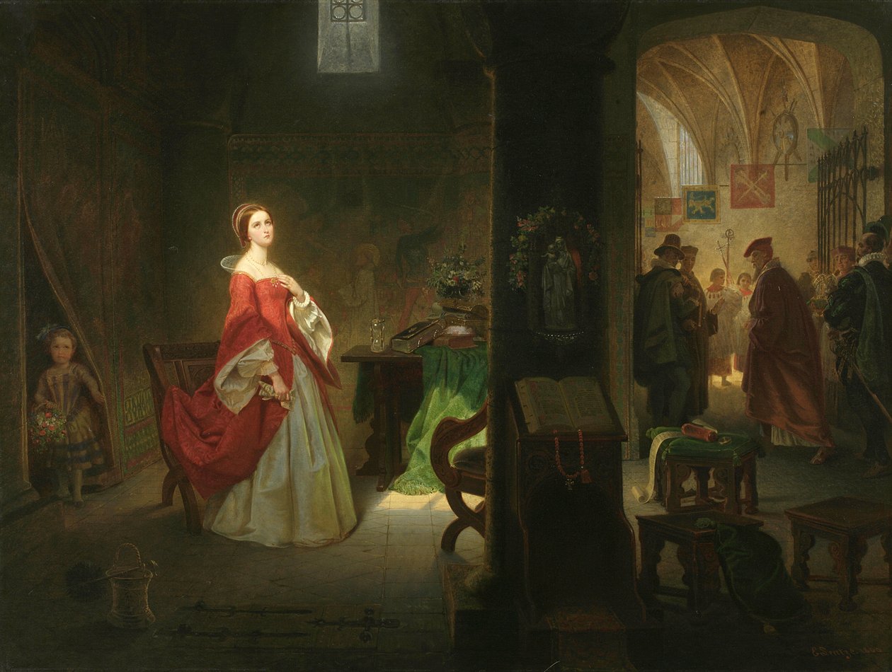Prinsessan Elizabeth i tornet, 1860 av Emanuel Gottlieb Leutze