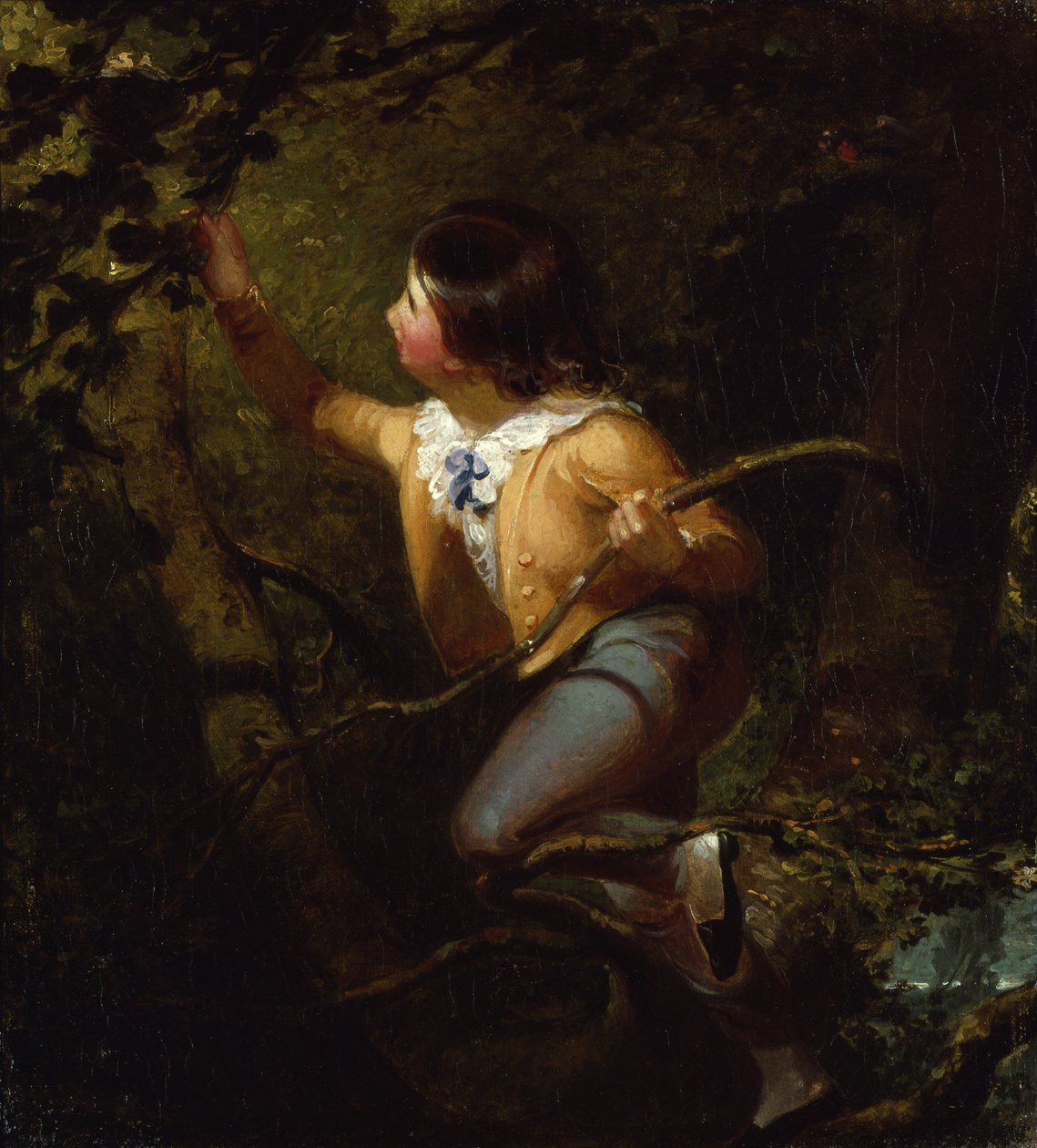 Fågelhäckning, 1837. av Emanuel Gottlieb Leutze
