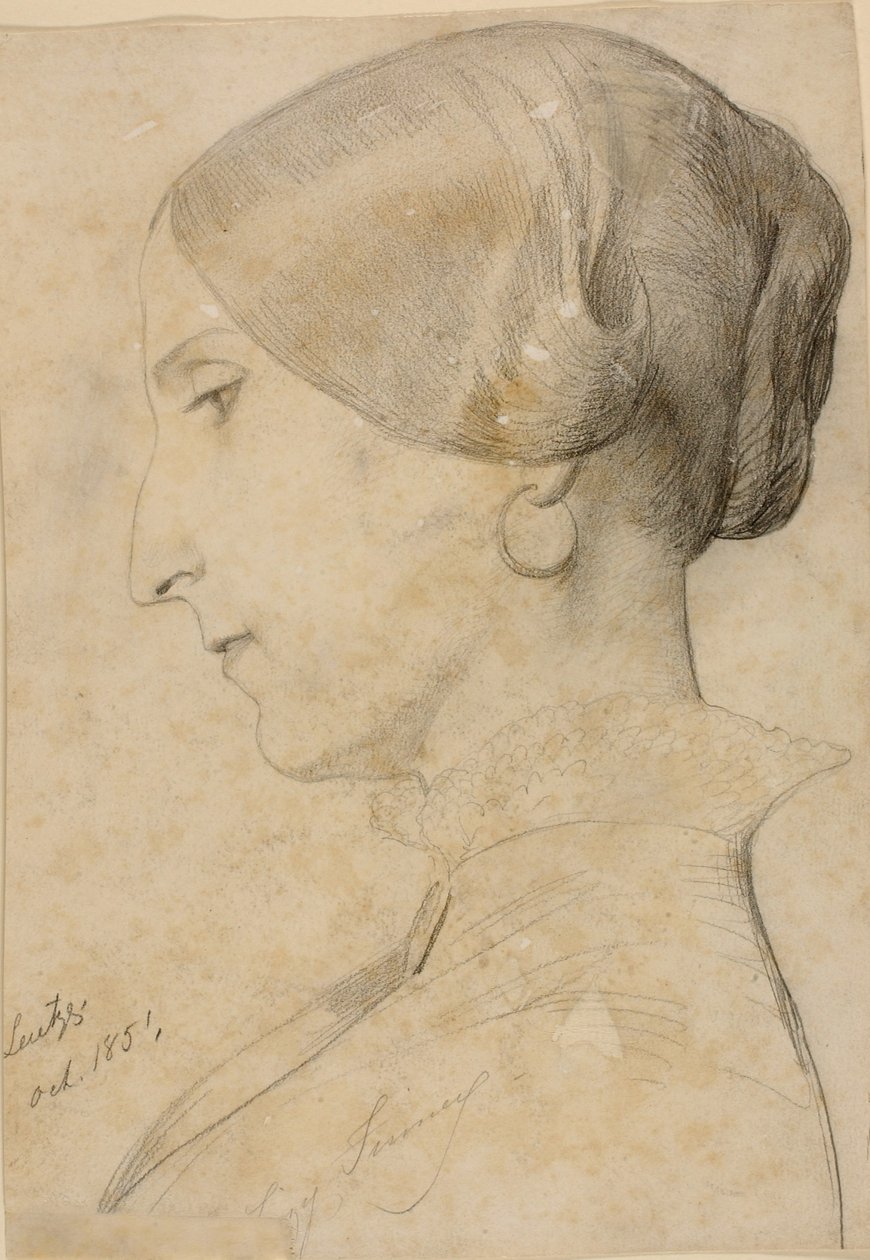 Elizabeth Dunn Finney av Emanuel Gottlieb Leutze