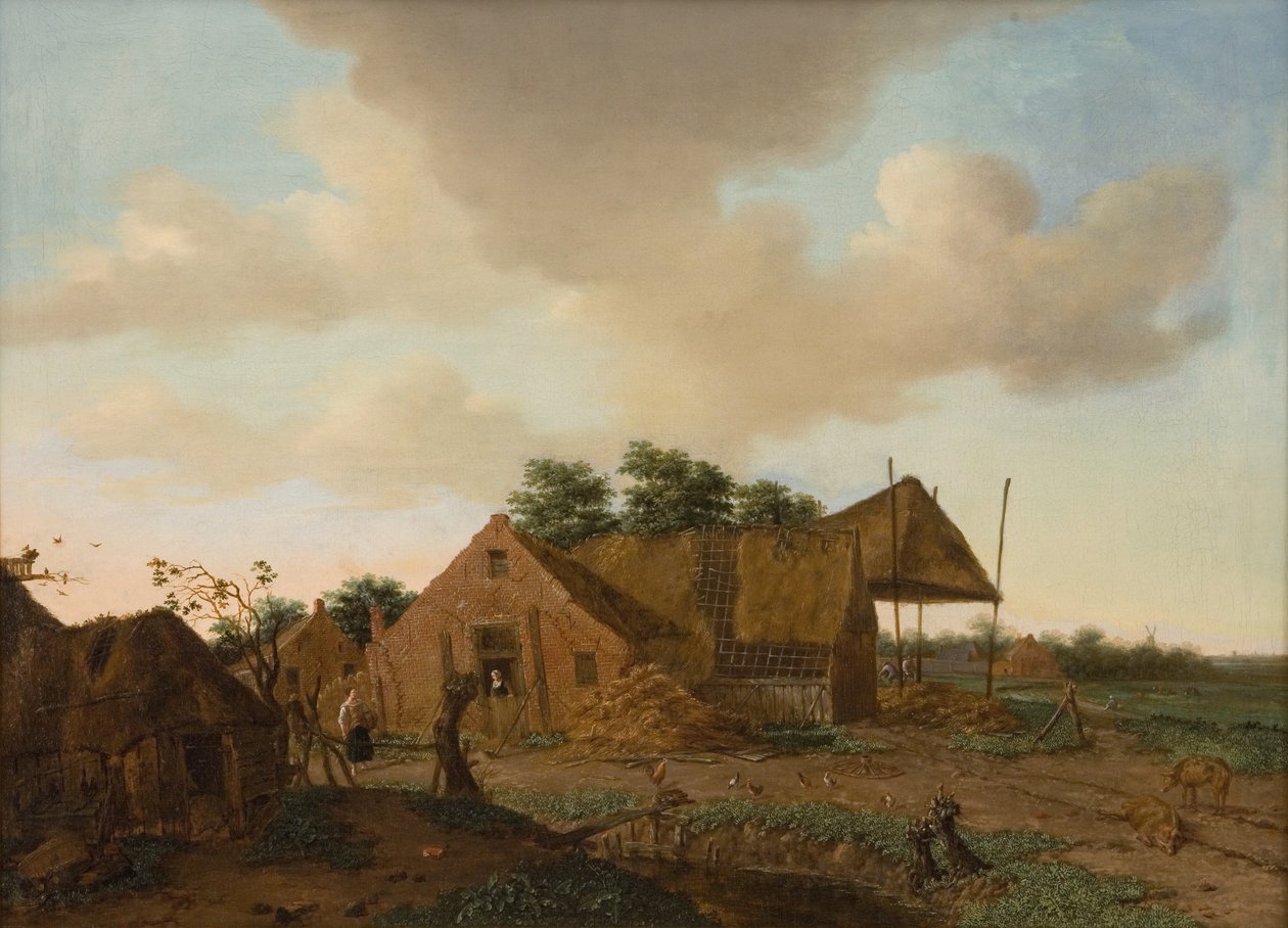 holländsk gård av Emanuel Murant