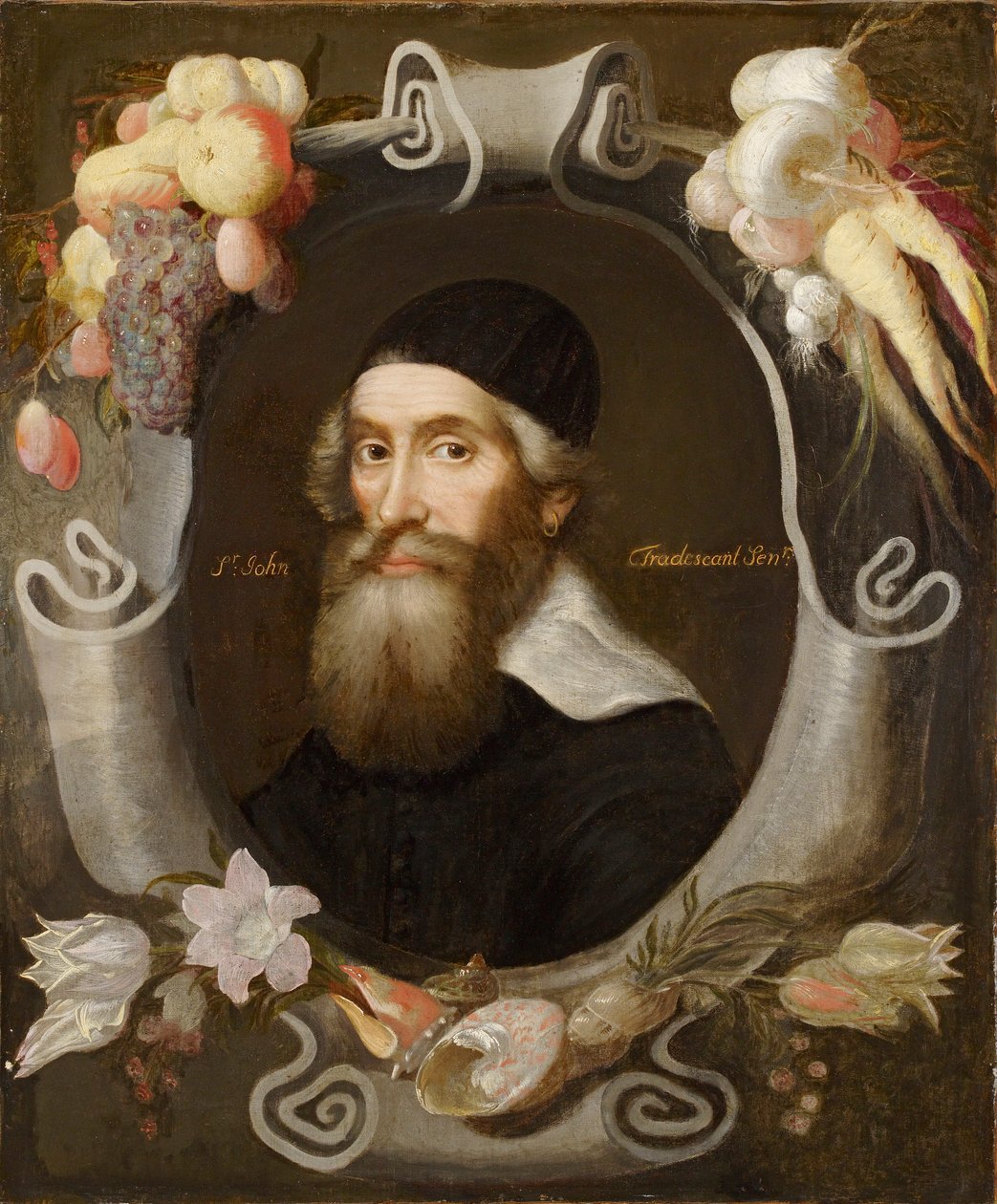 John Tradescant den äldre, 1600-talet av Emanuel de Critz